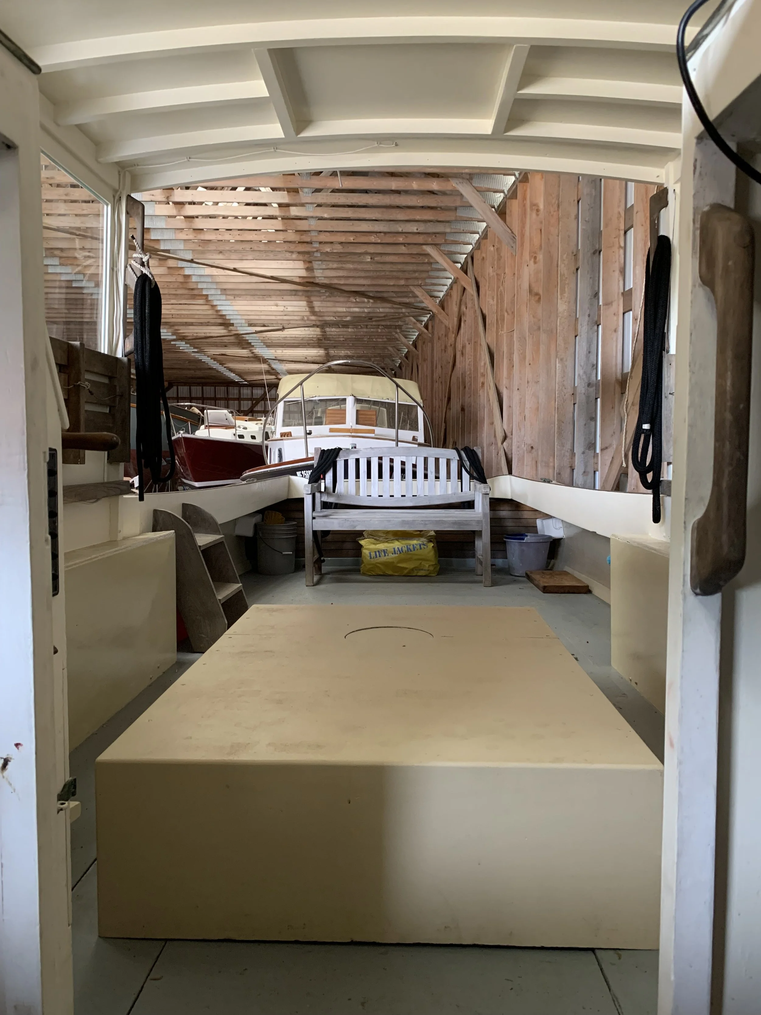 “Katy D” is a lobster boat style Picnic Cruiser For Sale by Brooklin