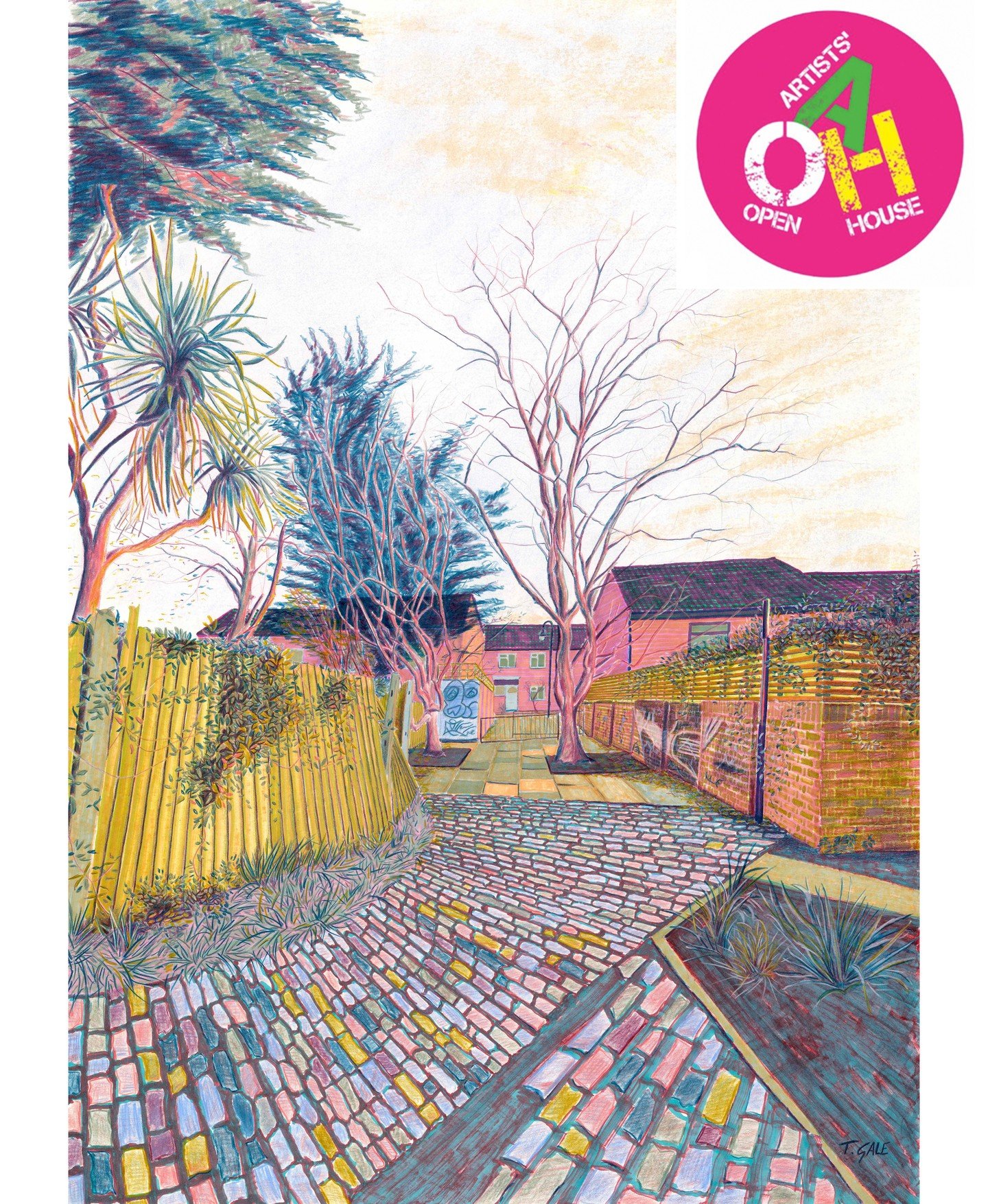 Its the first weekend of the Crystal Palace Artists Open House and our studio is open to view for the first time.

To celebrate here are a selection of artworks that depict scenes in Crystal Palace itself.

Get yourself along to the studio at 10a Sto