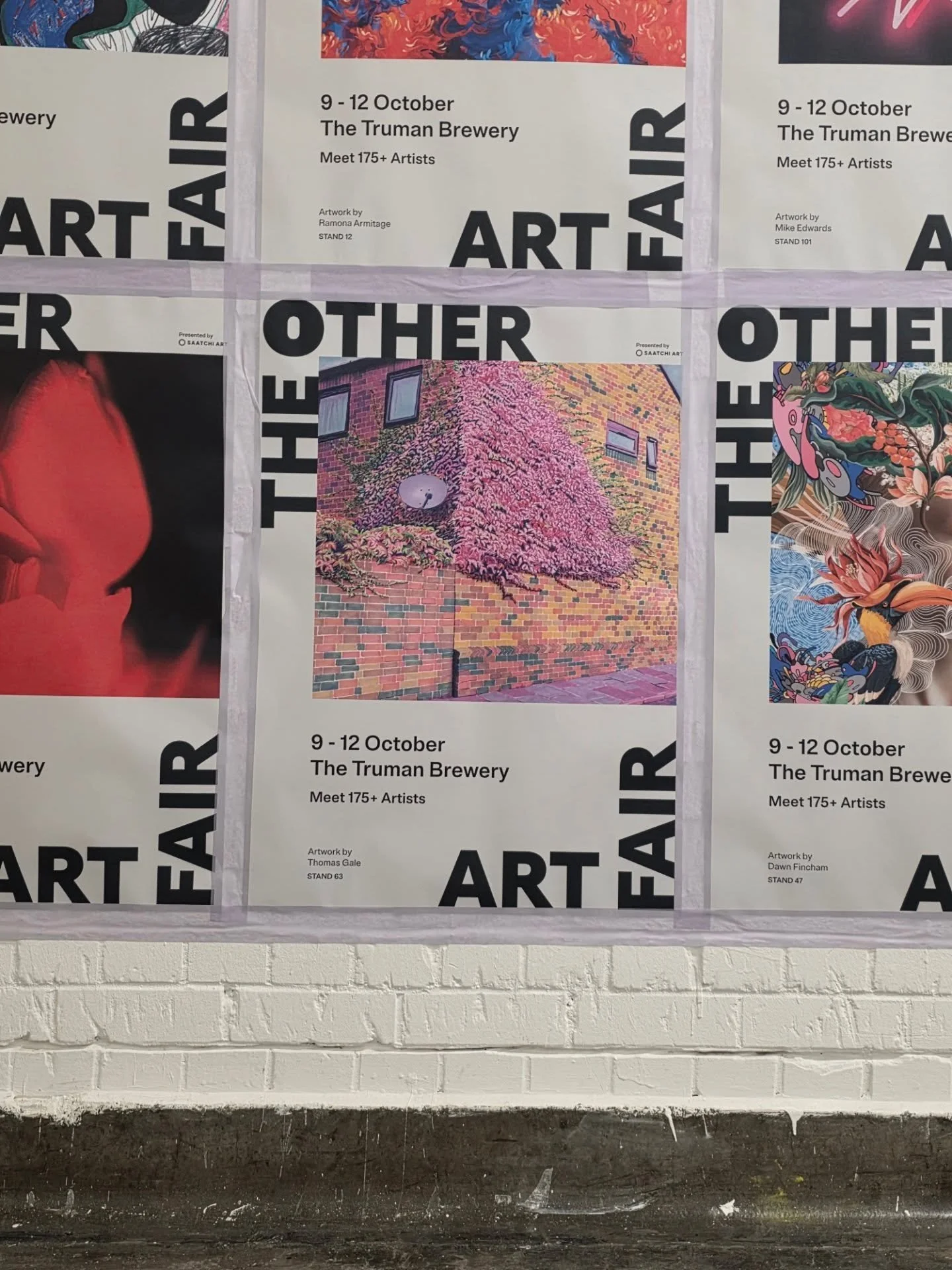 The Other Art Fair starts today at 5pm down at the Truman Brewery on Brick Lane. They put me on a poster!

Its goes on til Sunday. Come along to see me at stand number 63

@theotherartfair

#theotherartfair #theotherartfairldn #artexhibition #artfair