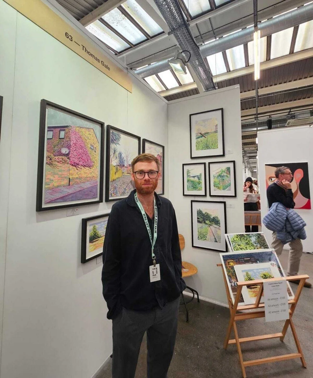 My first time showing at The Other Art Fair London is finished and I've just about caught up on sleep. Here's a dump of fair photos!

It was fantastic to meet everyone that came by my stall and connected with (and bought) my artwork, I've learned so 