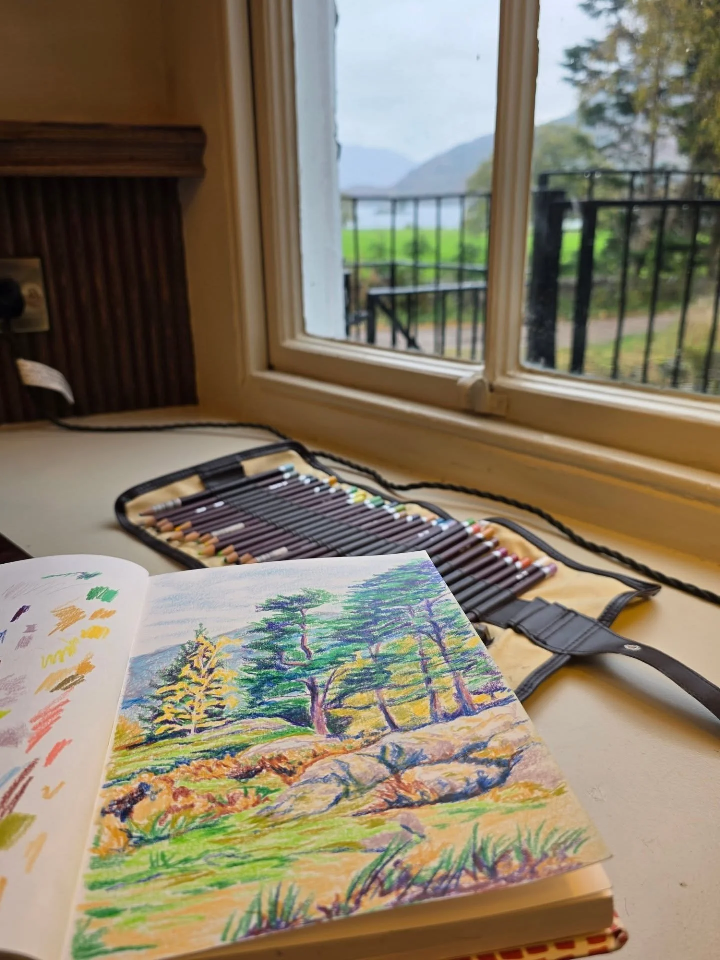 Sketching in the lakes on a rainy day

#pencilsketch✏️ #lakedistrict #lakedistrictart #landscapeart #landscapedrawing #pencilart #sketchbook