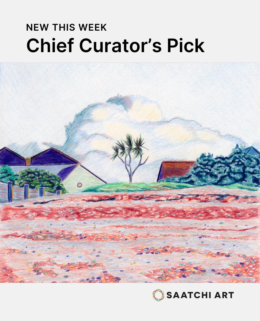 Pretty excited to see I've been picked out by the Chief Curator at Saatchi Art this week. 

They've gone with my artwork 'Lone Palm' a pencil drawing based on a resilient palm tree facing a storm in Whitstable. Its not seeming quite so 'lonely' with 