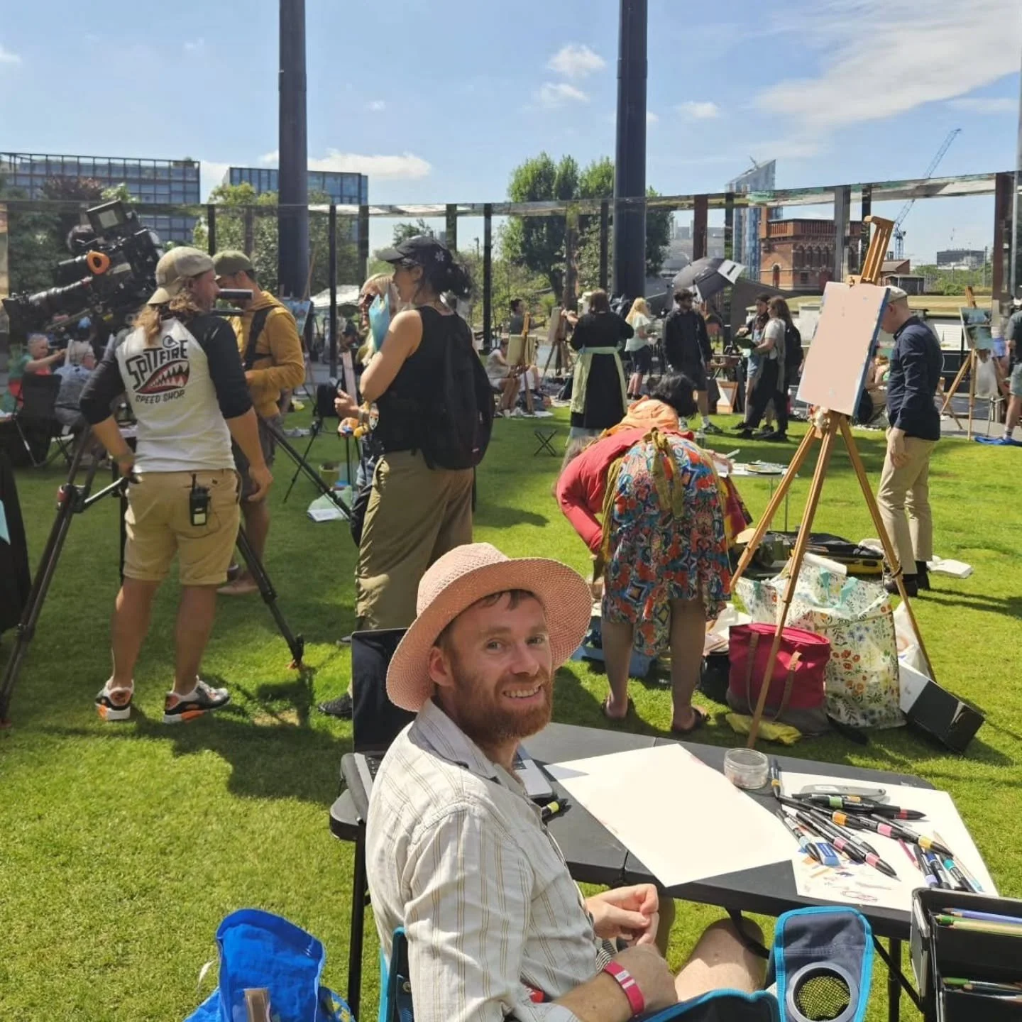 2025 has been the busiest year so far for my art practice and 2026 is shaping up to be even busier (in more ways than one! Skip to the last image 🫄🏾).

Here are a few highlights;

Appearing on Landscape Artist of the Year as a wildcard 

Moving int