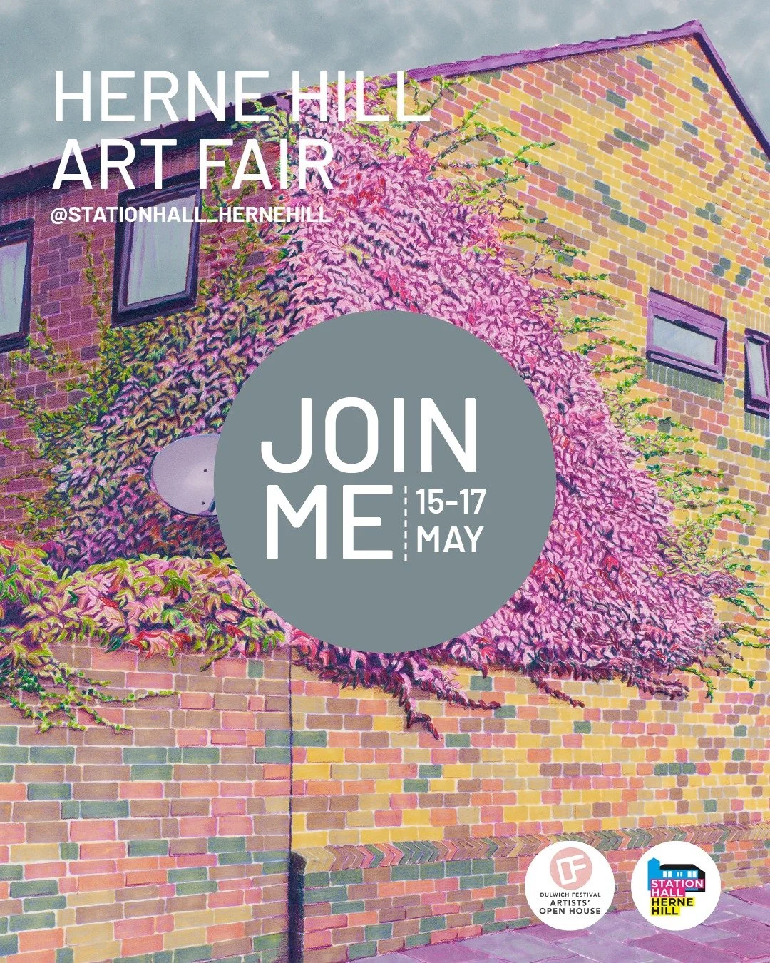SAVE THE DATE

Really excited to be part of the new independent @hernehillartfair this May 15th-17th @stationhall_hernehill  HHAF will be taking part in Dulwich Artists&rsquo; Open House @artistsopenhse 

The fair will be taking place across two week