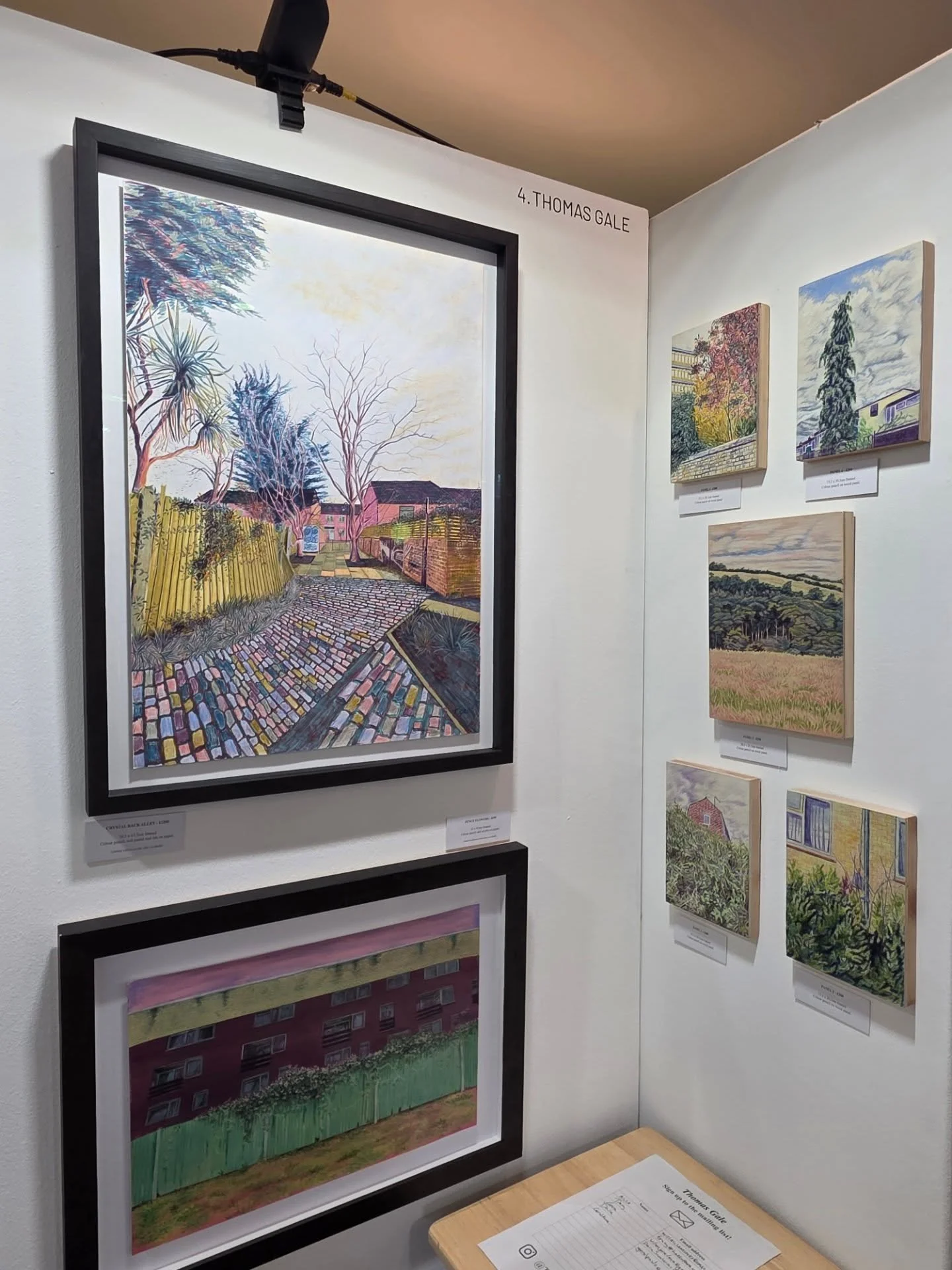 All set up for @hernehillartfair and @artistsopenhse

Private view at 6pm this evening and its open all weekend.

Get yourself down to the Herne Hill Station Hall

#artfair #artexhibition #dulwichopenhouse #londonart #londonartist