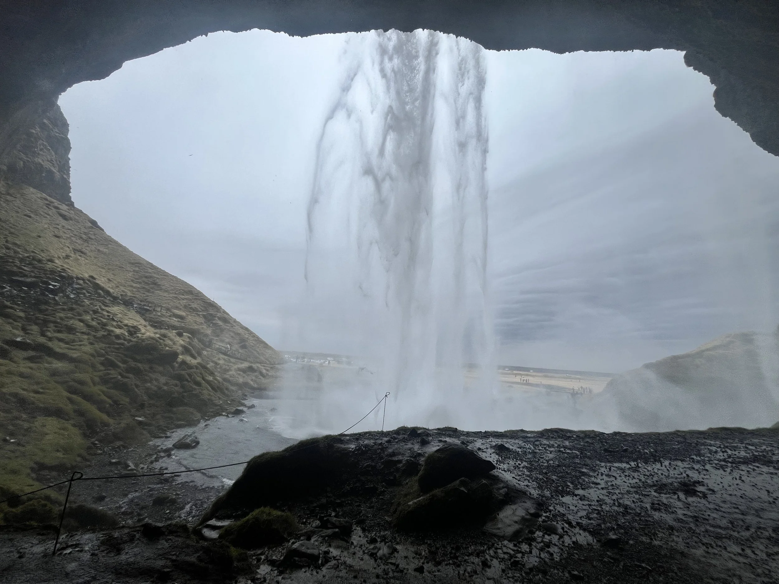 Sometimes Growth Happens Behind the Waterfall
