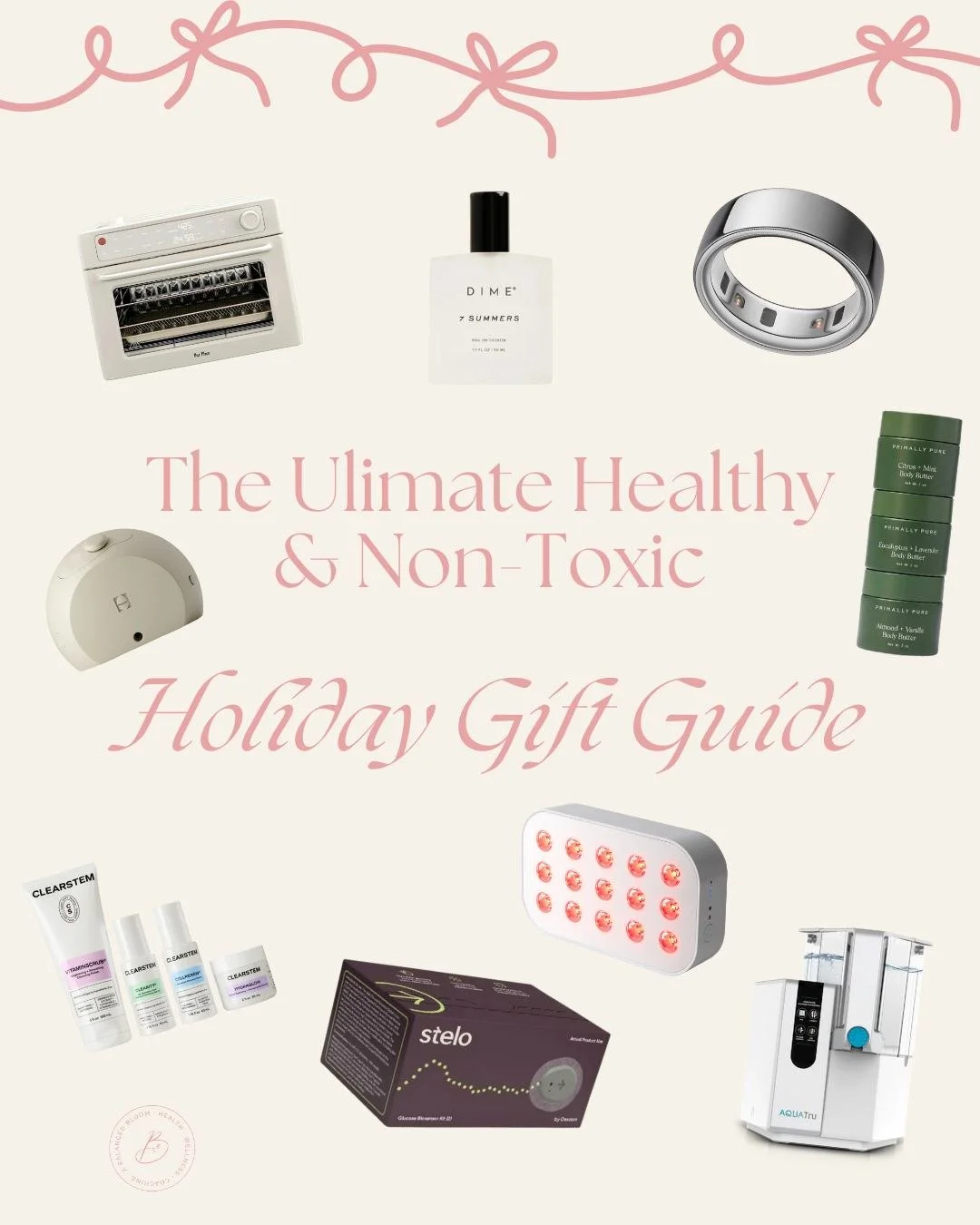 Give the gift of wellness this year 🎁✨ Thoughtful, low-toxin, and actually useful gifts your people will LOVE (and yes&hellip; most of these are on my wish list too 😍).

I rounded up my favorite clean, non-toxic, longevity-supporting gifts of the s
