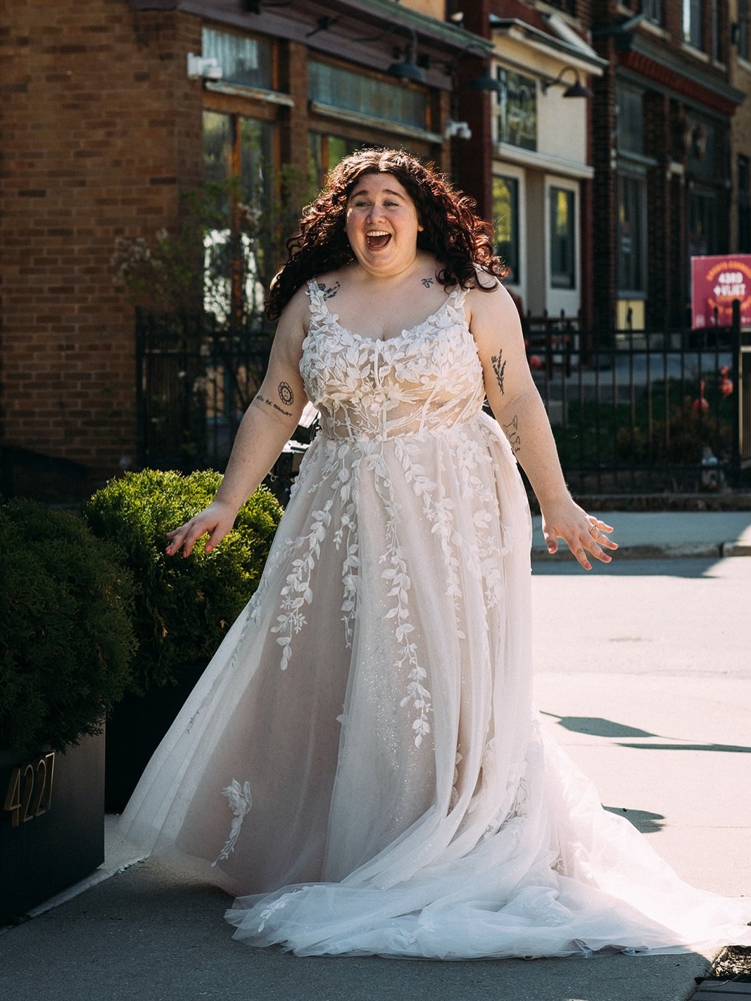 Hot damn Hannah + Bridget, y&rsquo;all know how to throw a wedding.🌈🍦🍕

Thank you for letting us celebrate with you. Your wedding was absolute pure perfect joy and we were lucky to be a part of it.❤️&zwj;🔥 Now go give Bailey + Potato pets for us 