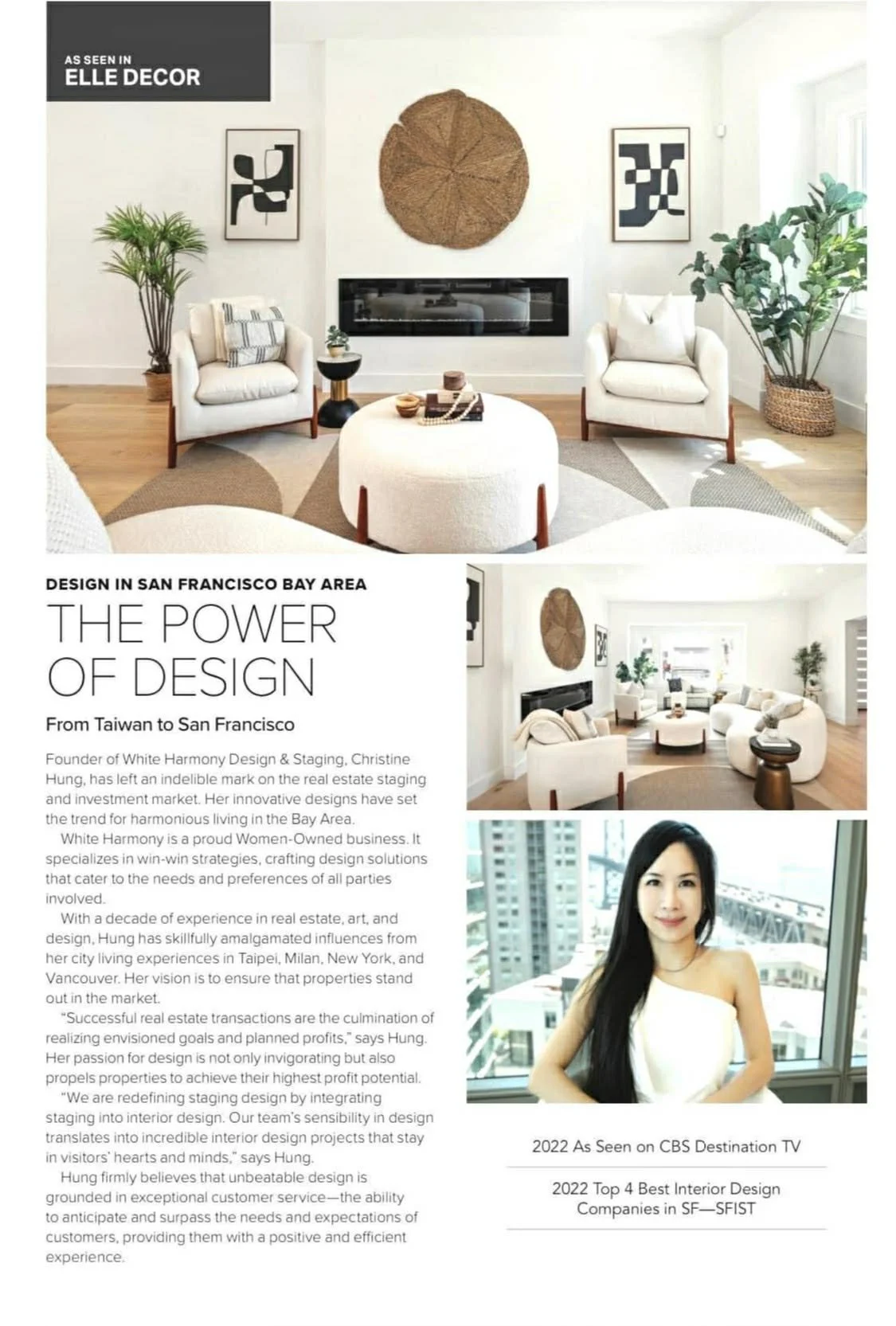 Where Design Earns Its Place: White Harmony × ELLE Decor