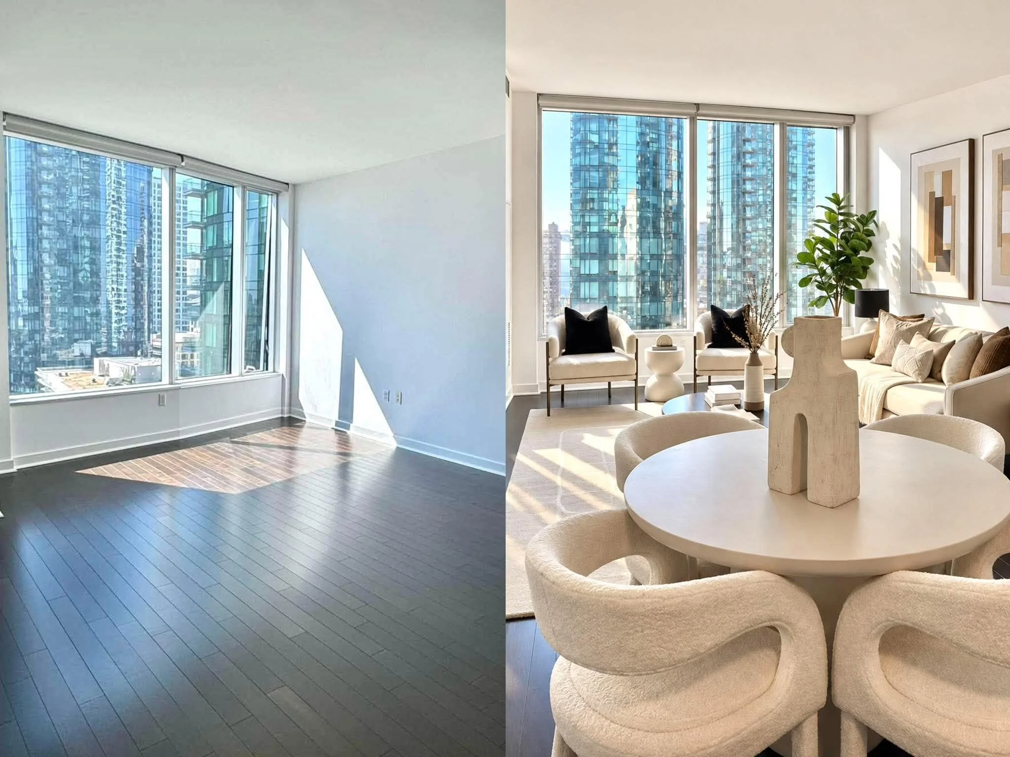 Home Staging Before &amp; After
