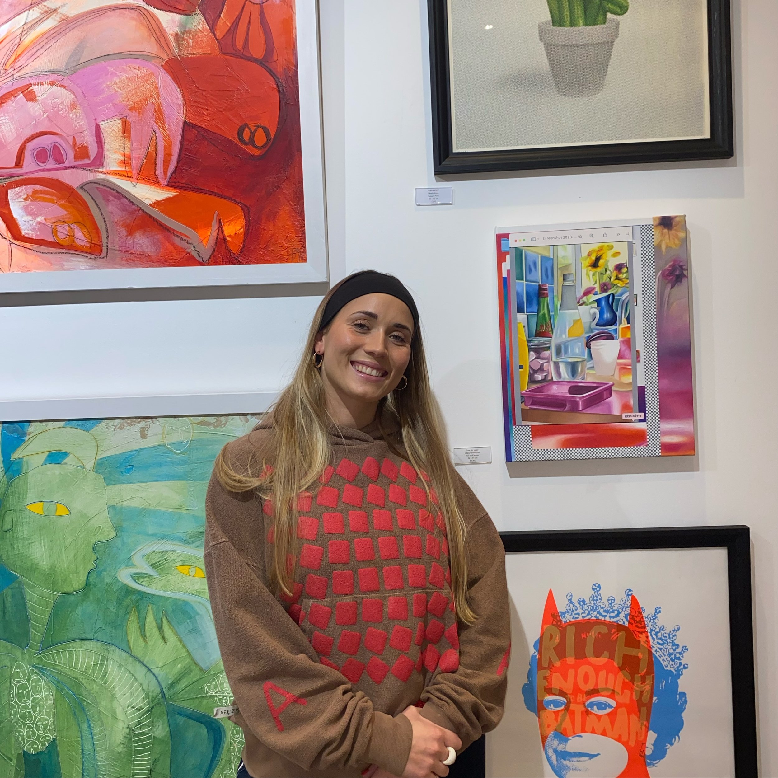 Loved seeing this piece at @henarchgalleries
#libbywheatcroft #henarchgalleries #londonart #londonartgallery #galleryart #galleryevent #painting #exhibition #artexhibition #friezeartfair