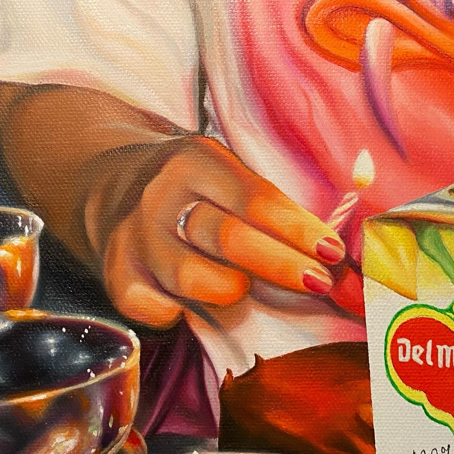 Details from ‘Del Monte’, this piece is 1/9 pieces in my latest series called ‘What if we forget to remember’ - this series is a work in progress, so for now we can admire some final details!
#artist, #artistic, #artistsofins
