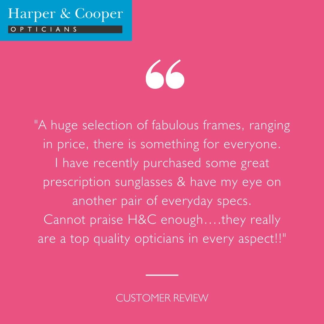 Looking for an optician that comes highly recommended?

At @harperandcooper, you are guaranteed to receive a five-star experience. 

Book an eye test or eye styling appointment with ease - link in our bio. 

#glowingreviews #fivestaroptician #fivesta