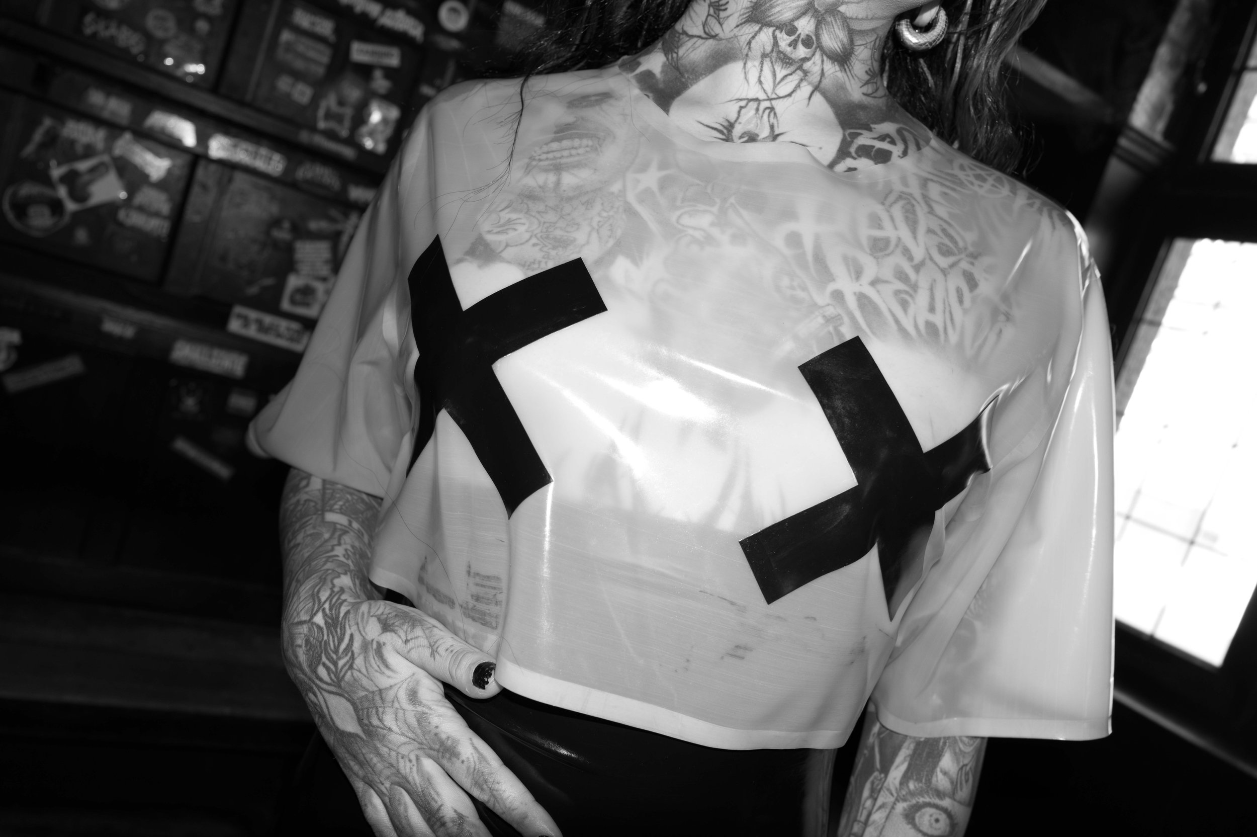 The X Rated Latex Top