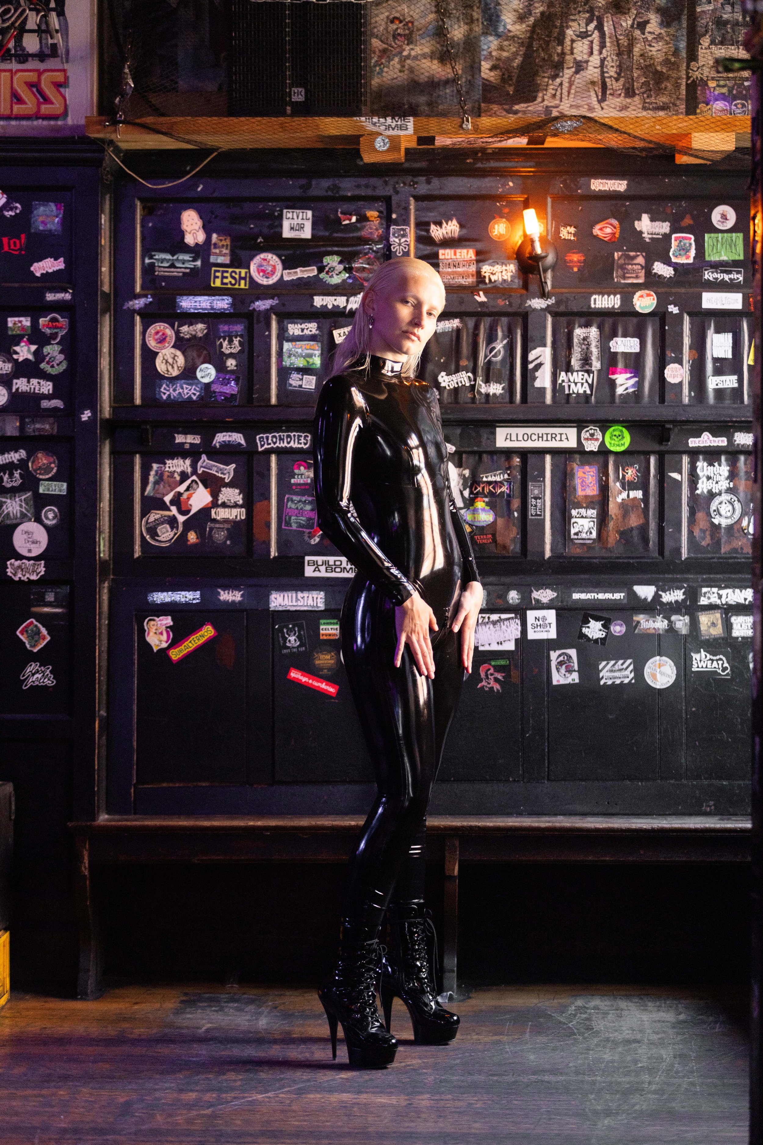 The Sukeban Latex Catsuit