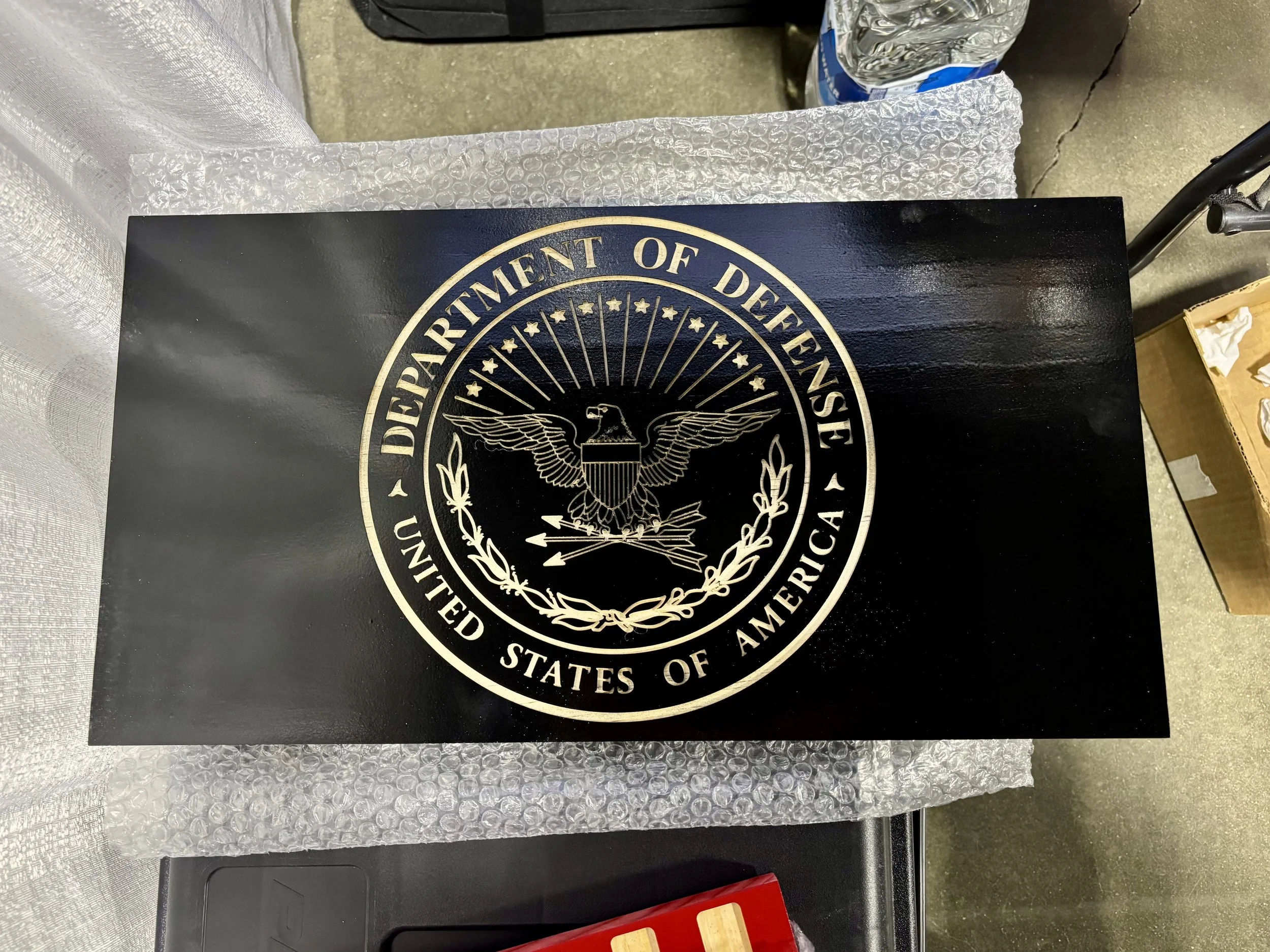 "Department of Defense" RFID Wall Cabinet