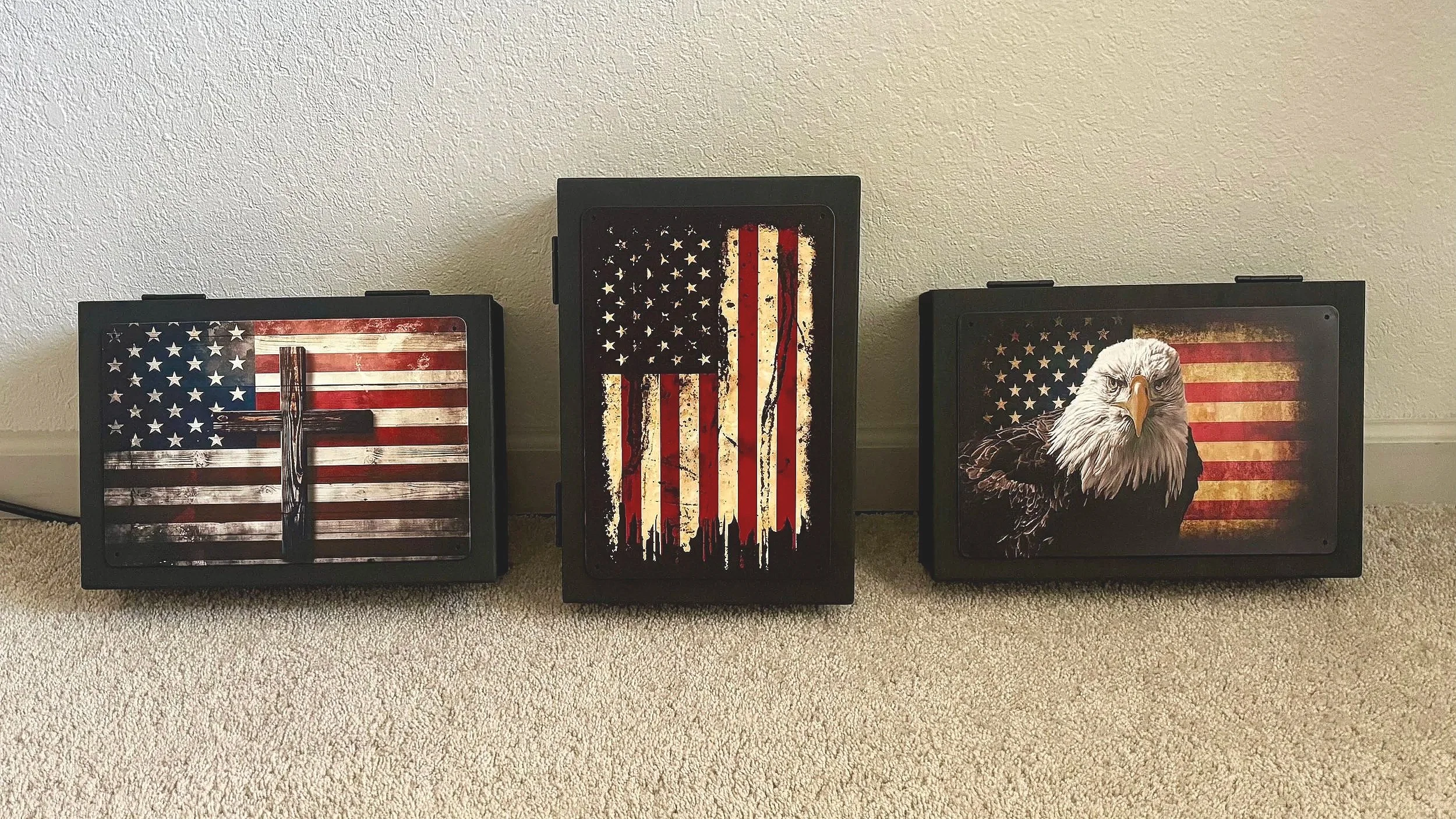 Patriot Flag Wall Safes