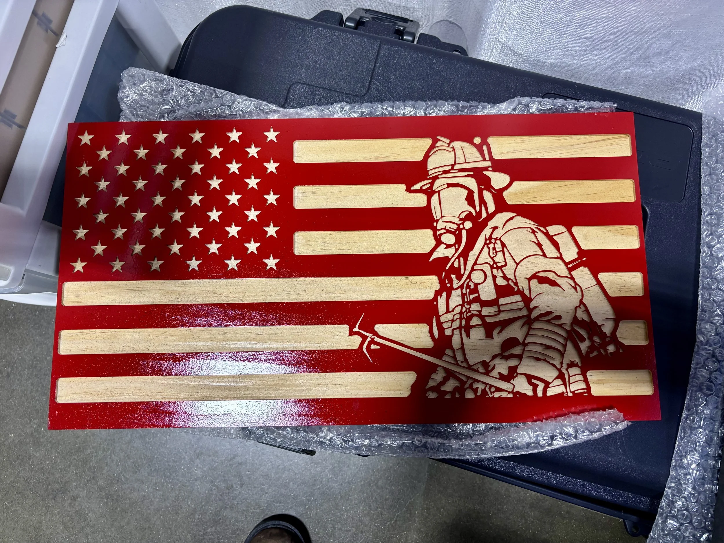 "The Fireman" RFID Wall Cabinet