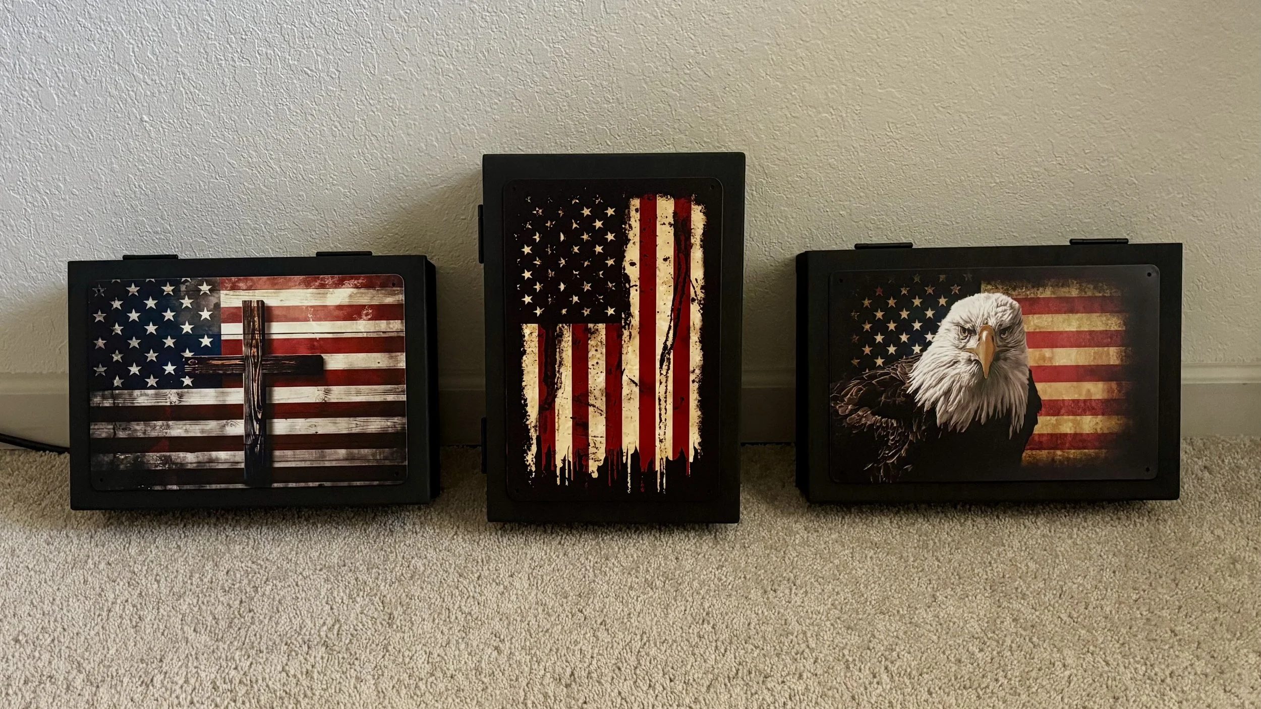 Single Pistol RFID Wall Cabinets