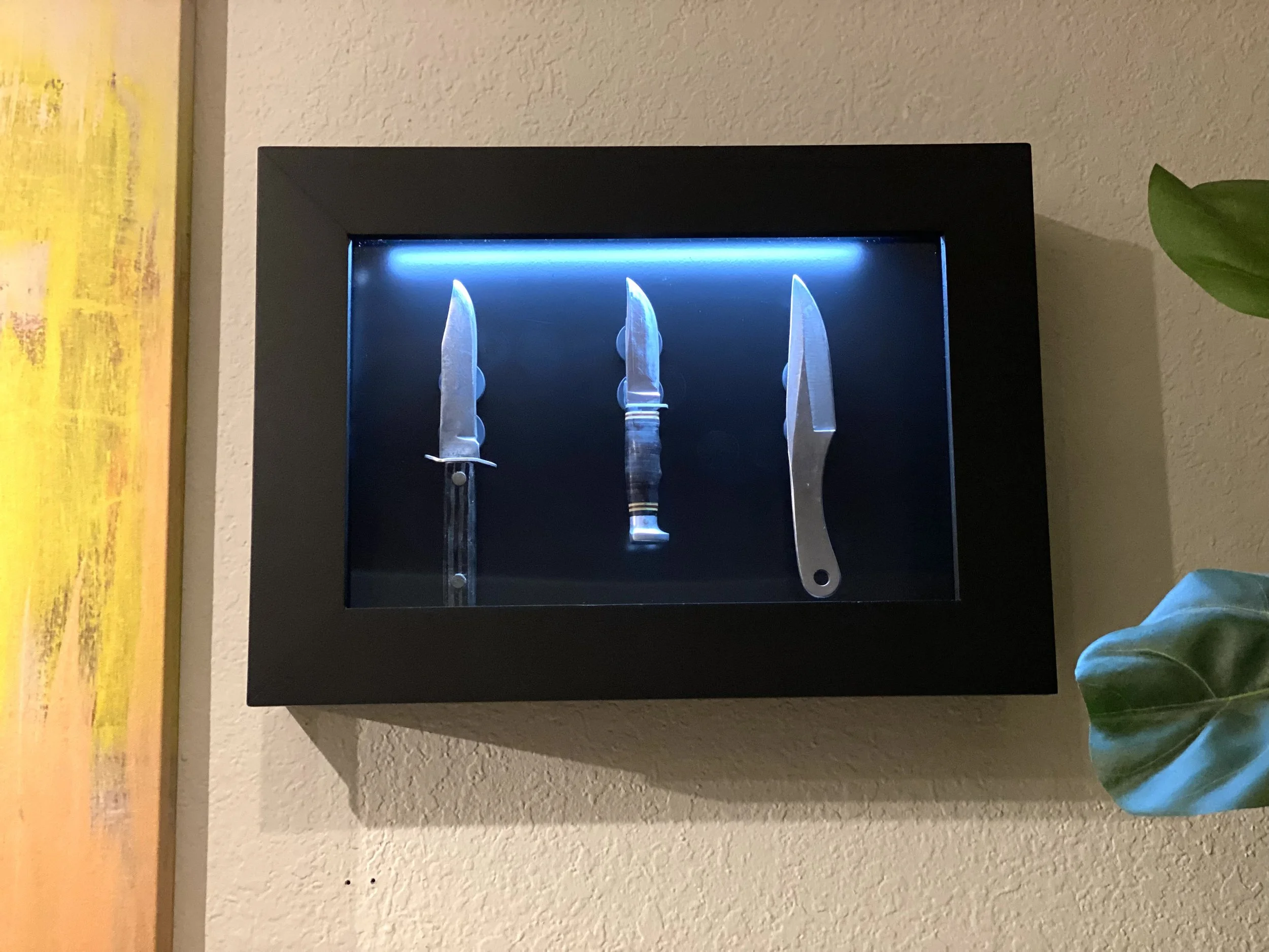 "The Highlighter" Metal Backed Showcase