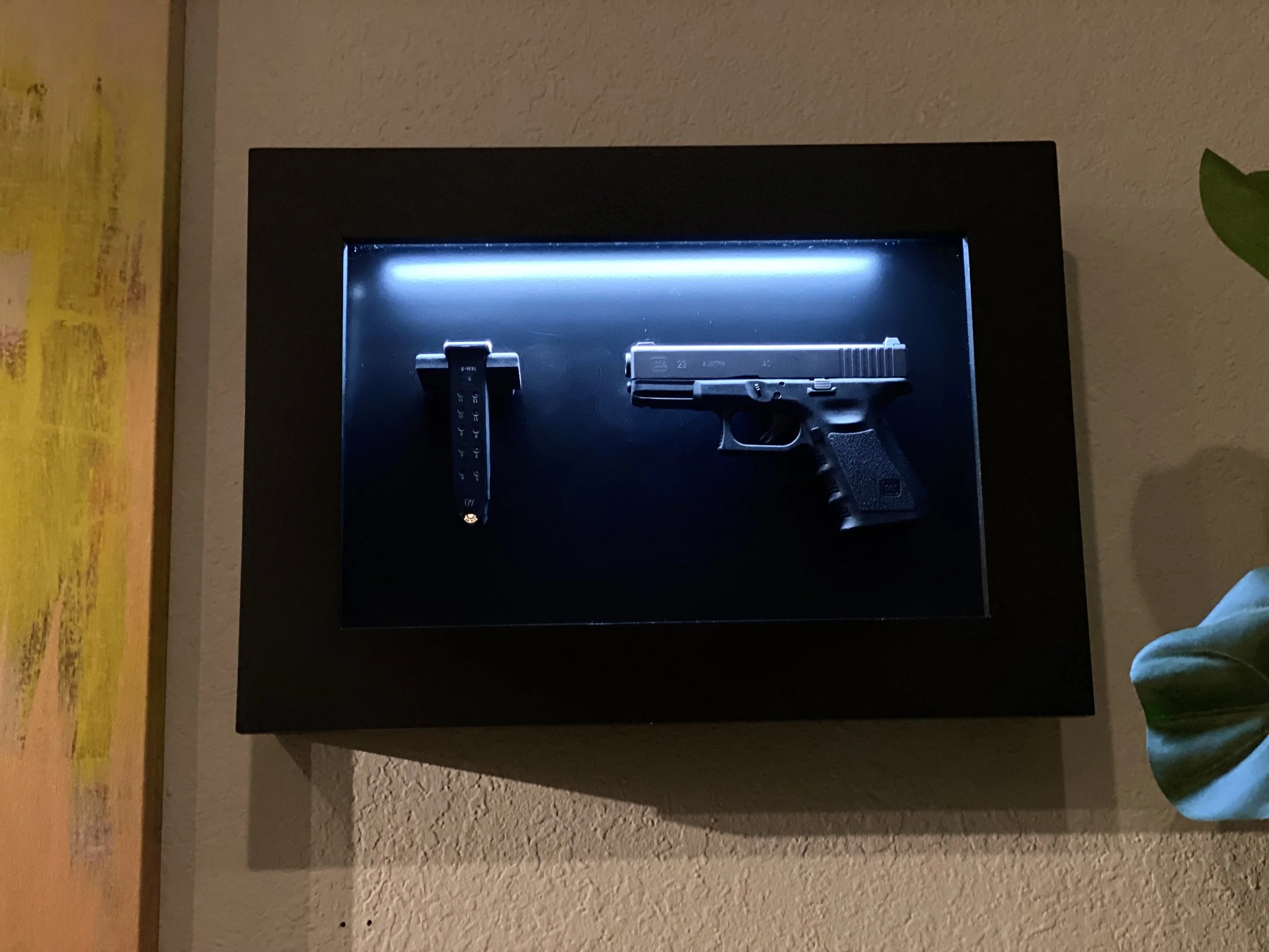 "The Spotlight" Metal Backed Showcase