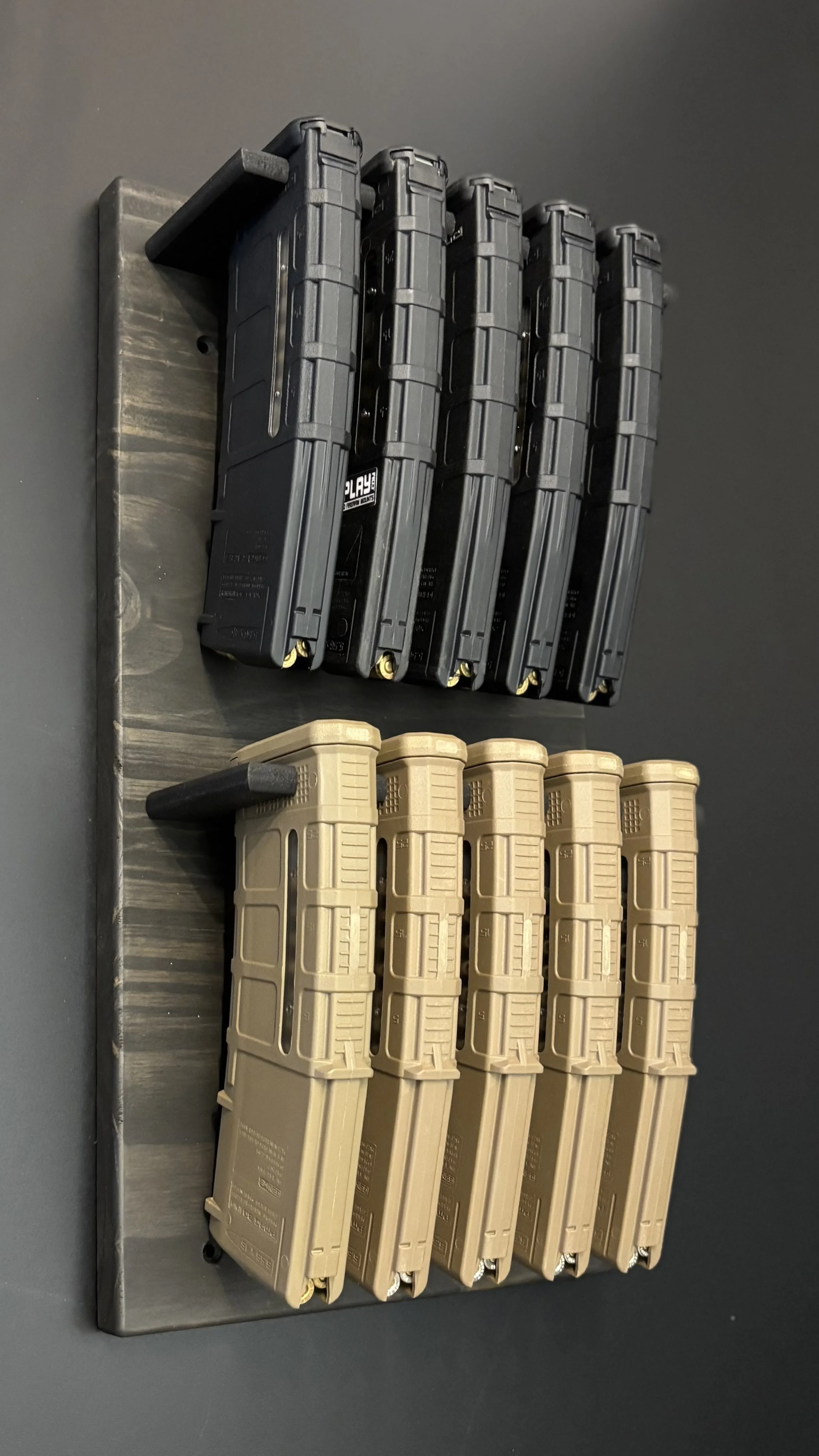 10 Slot Rifle Magazine Mount