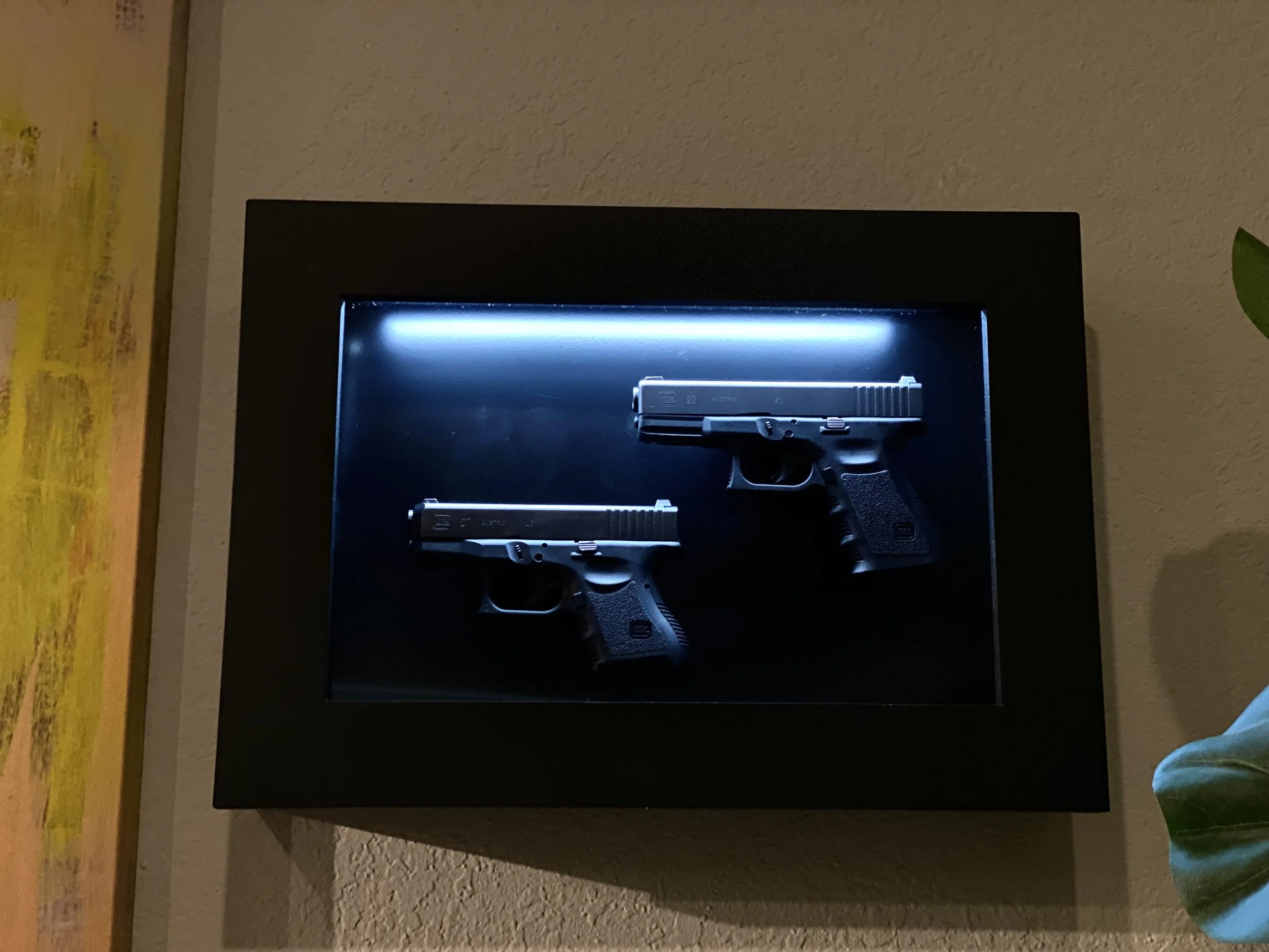 "The Spotlight" Metal Backed Showcase