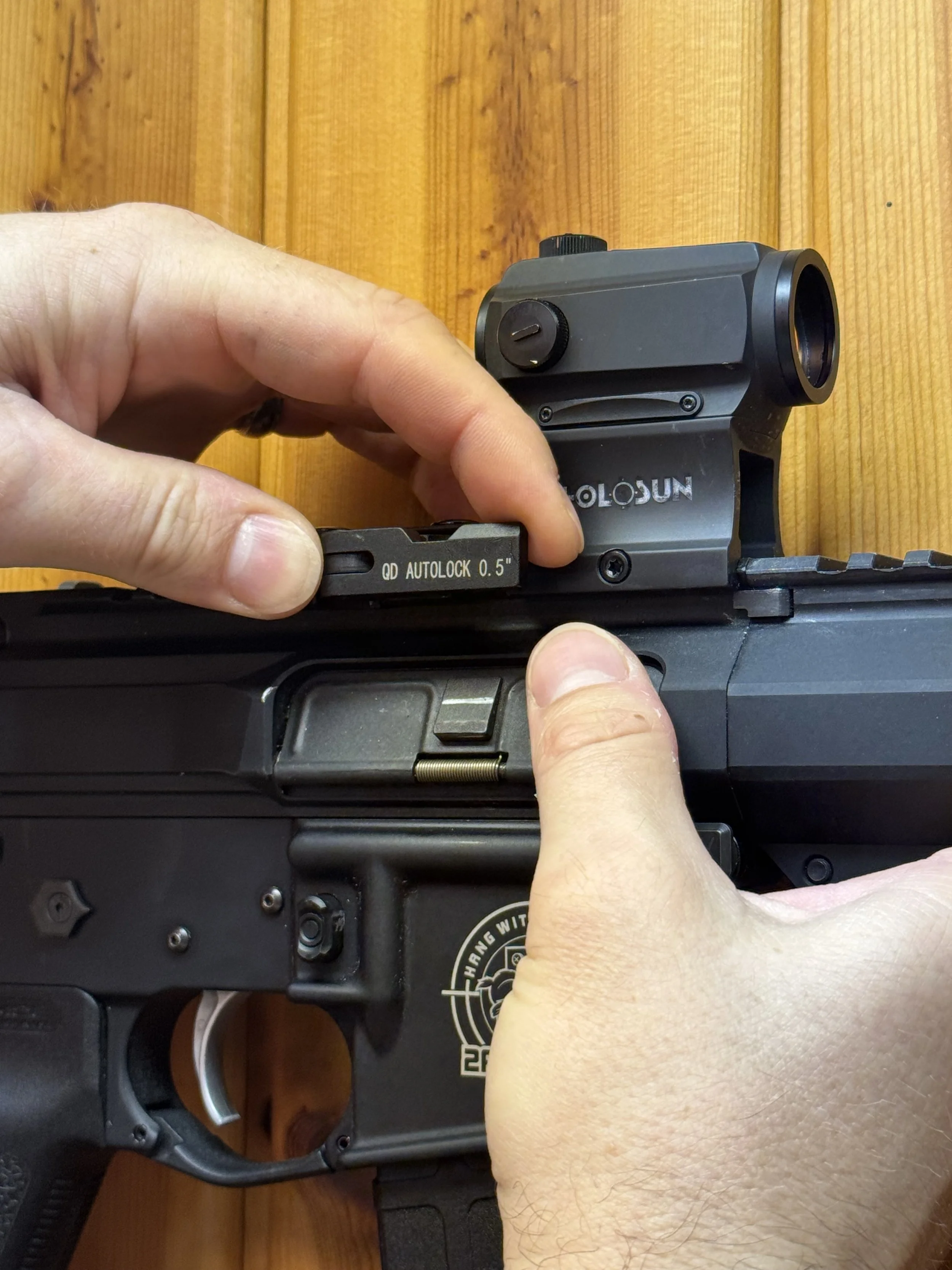 Quick-Detach Rifle Mount