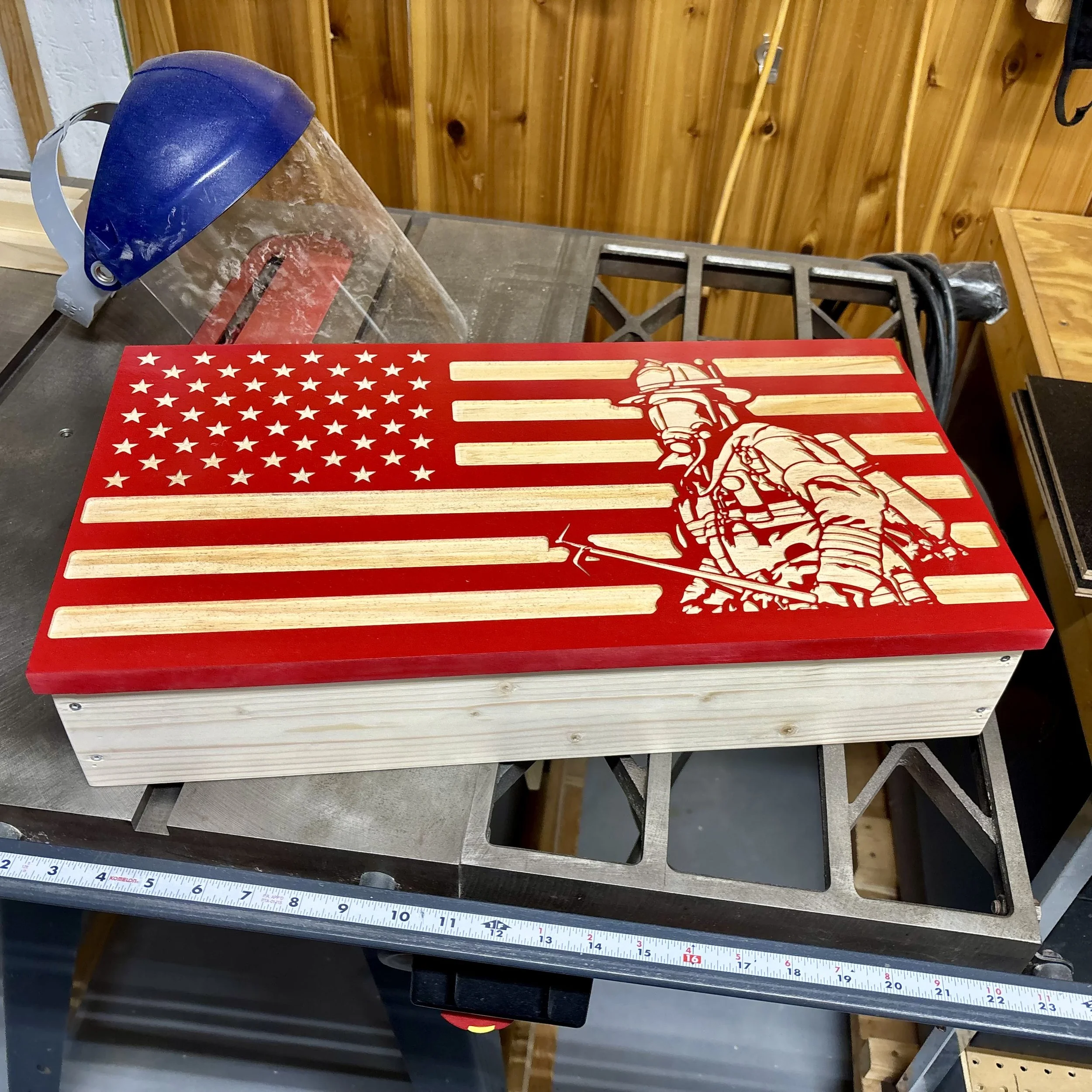 "The Fireman" RFID Wall Cabinet