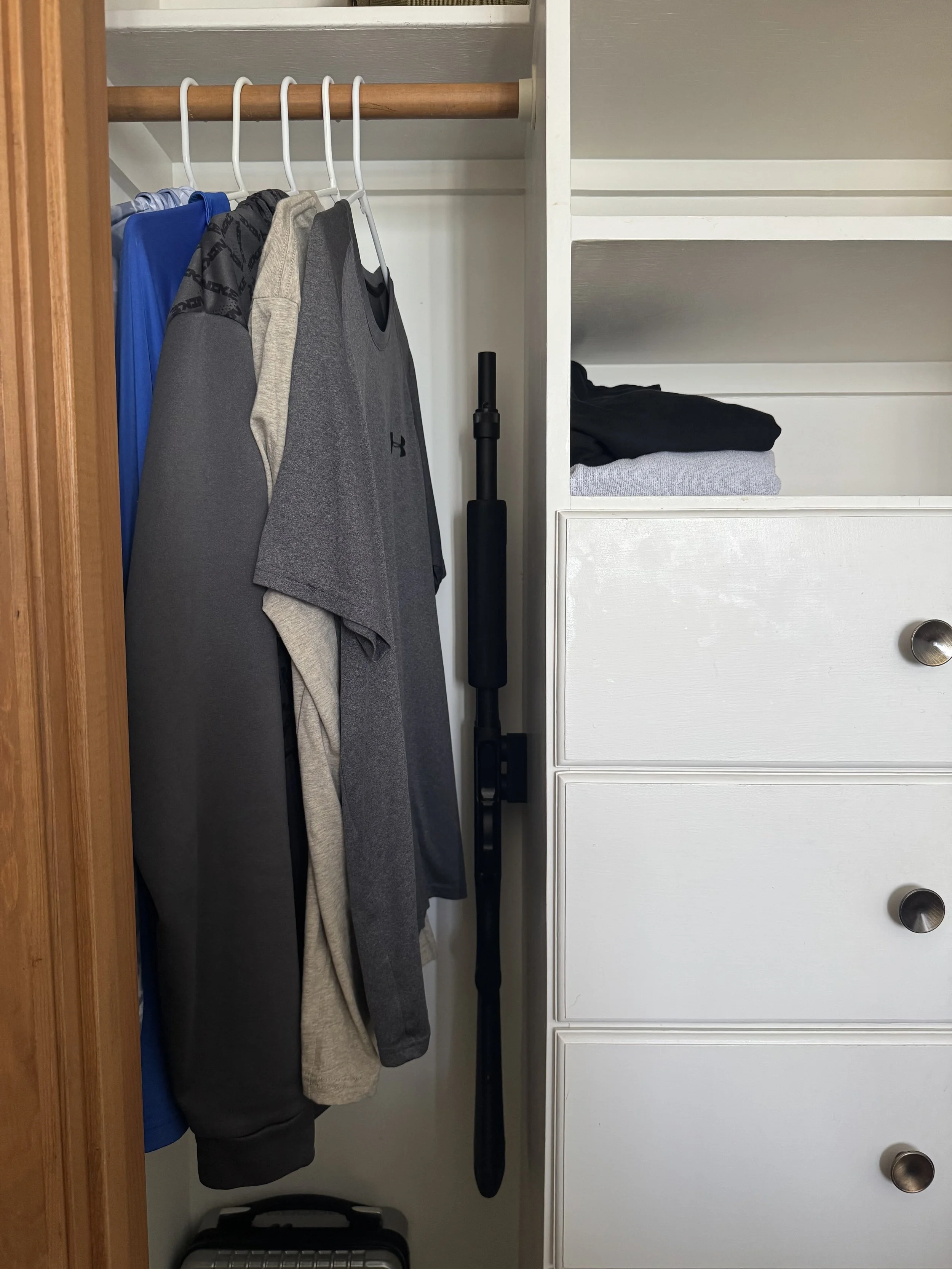 Closet Shotgun Mount
