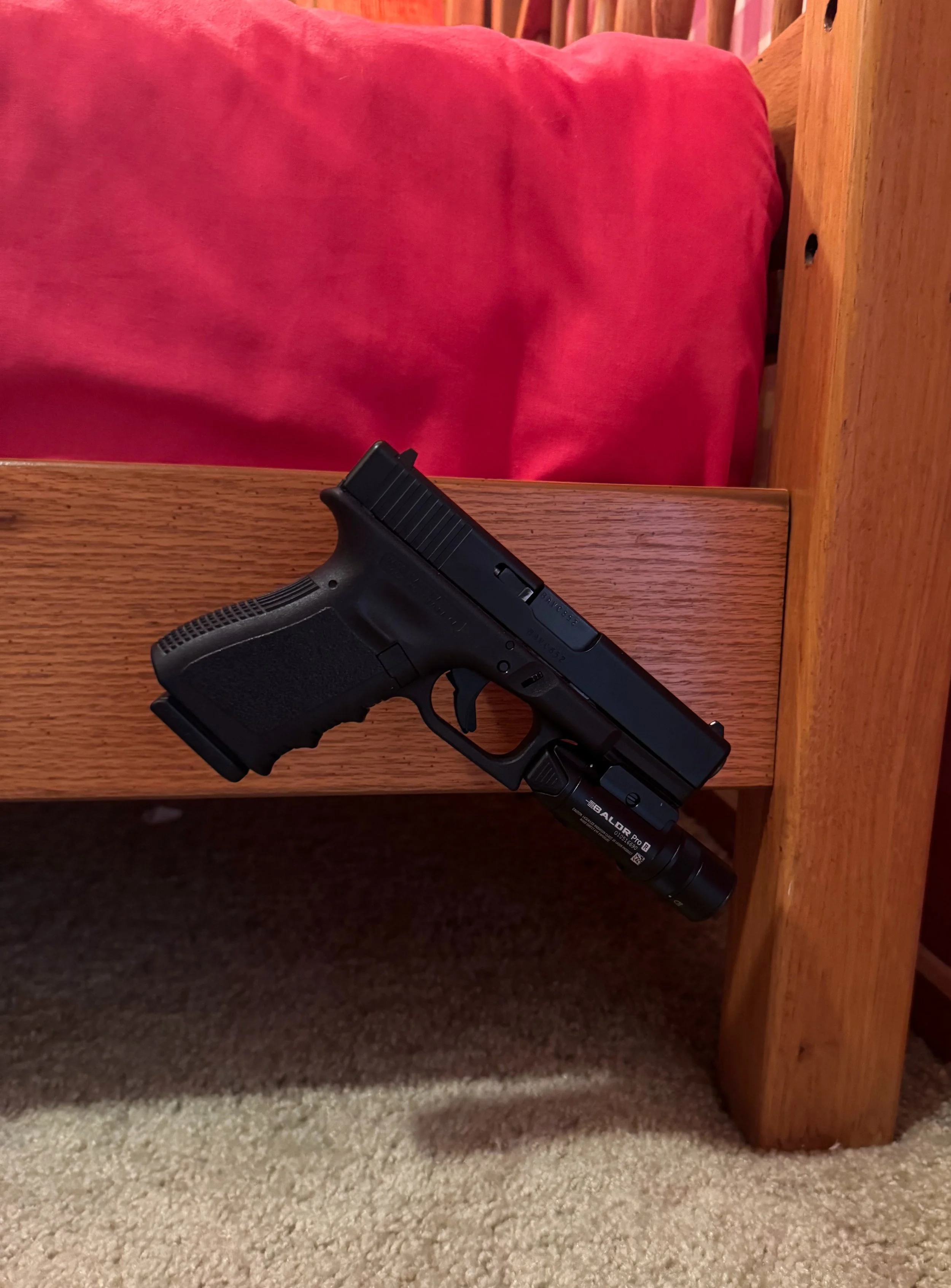 Mount on the Bed Frame