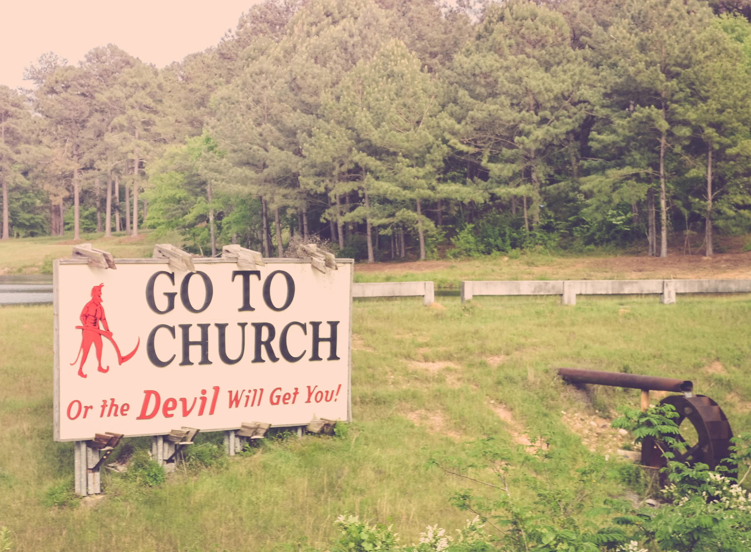 Bring your crosses, beads, rugs, peyote and ayahuasca. I'll bring a guitar. Amen.