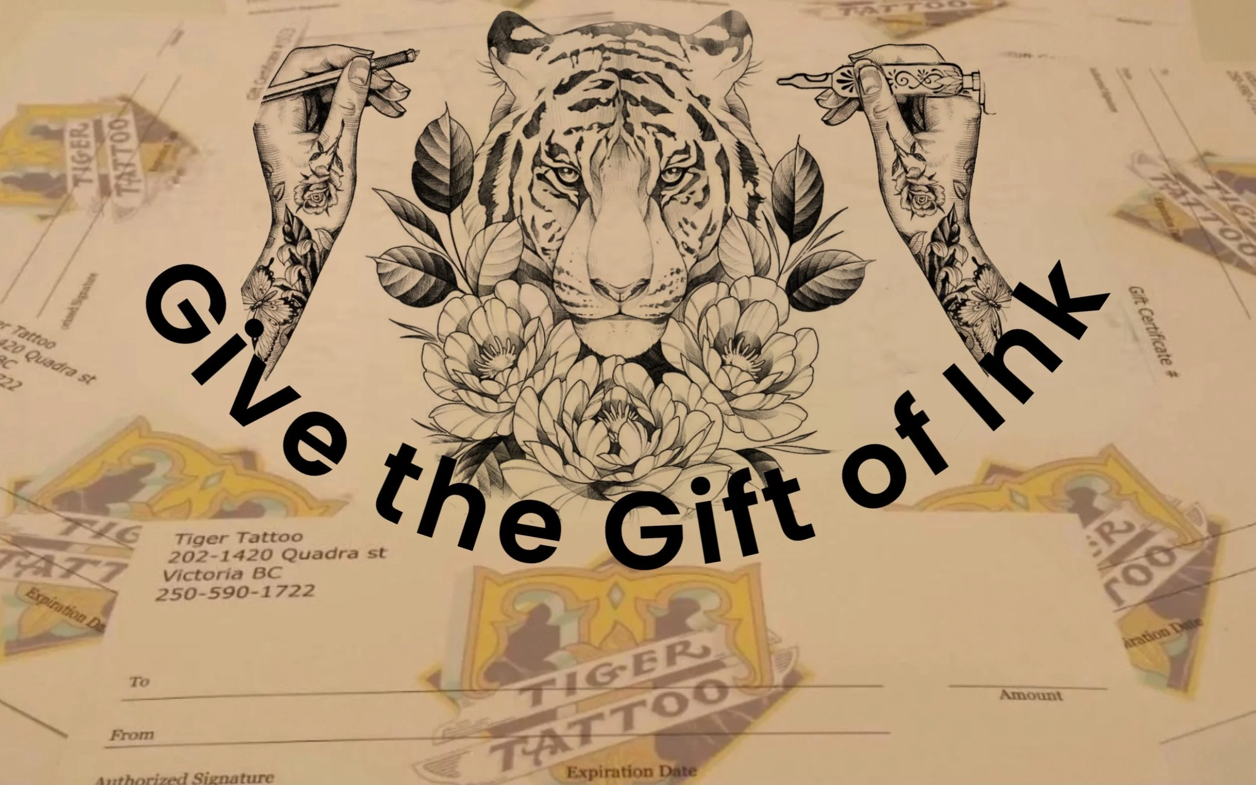 Tattoo Gift Card