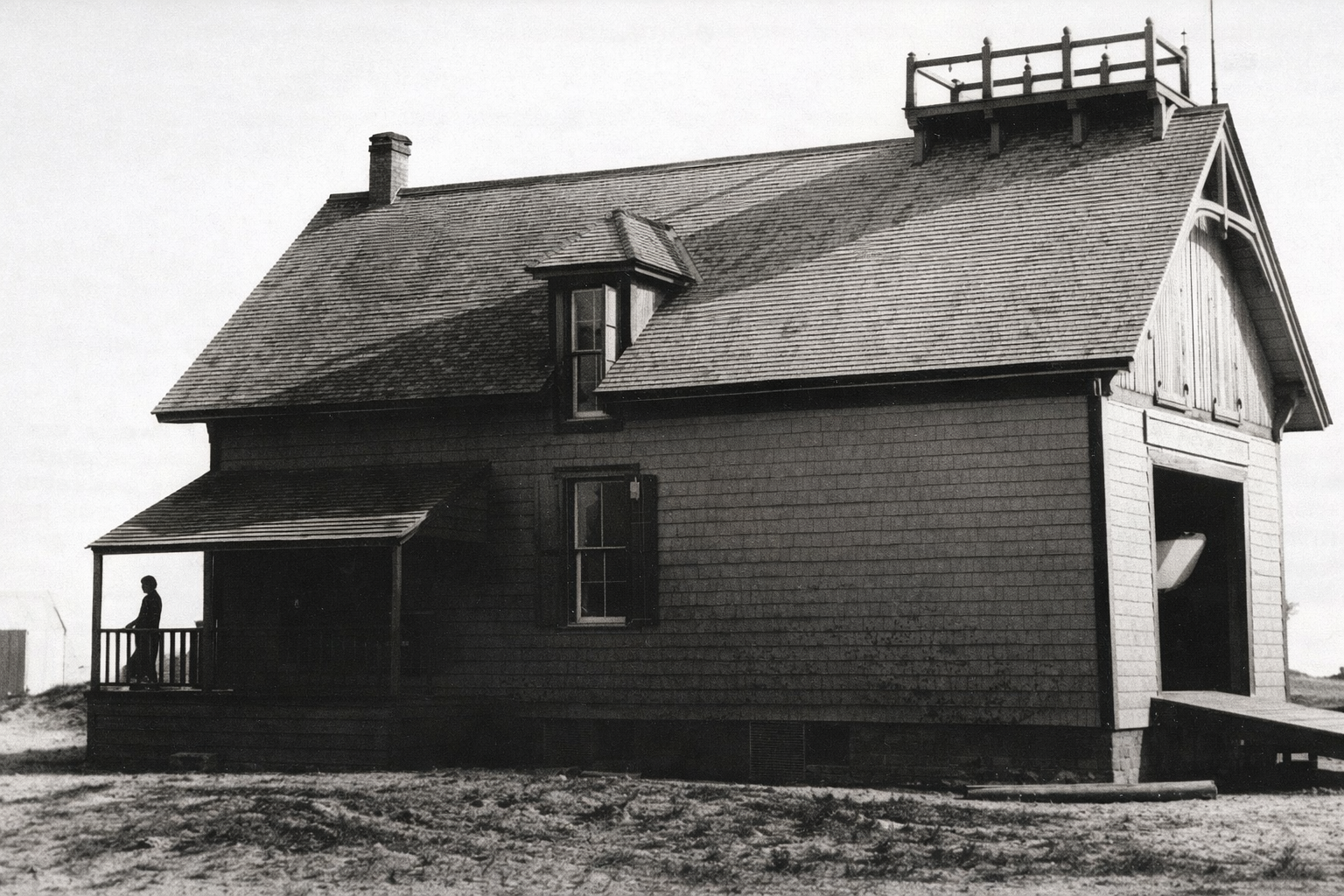 Cobb Island Lifesaving Service Boathouse