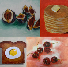 Food on Canvas - 2-day class (CANCELLED)