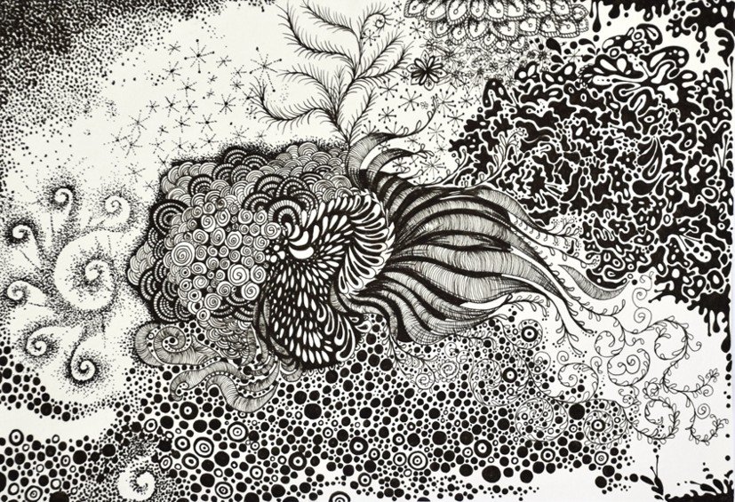 Zentangle Drawing
