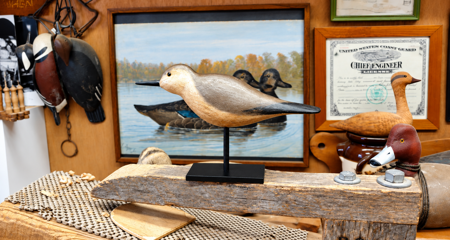 Sanderling Decoy Carving (2-day workshop)