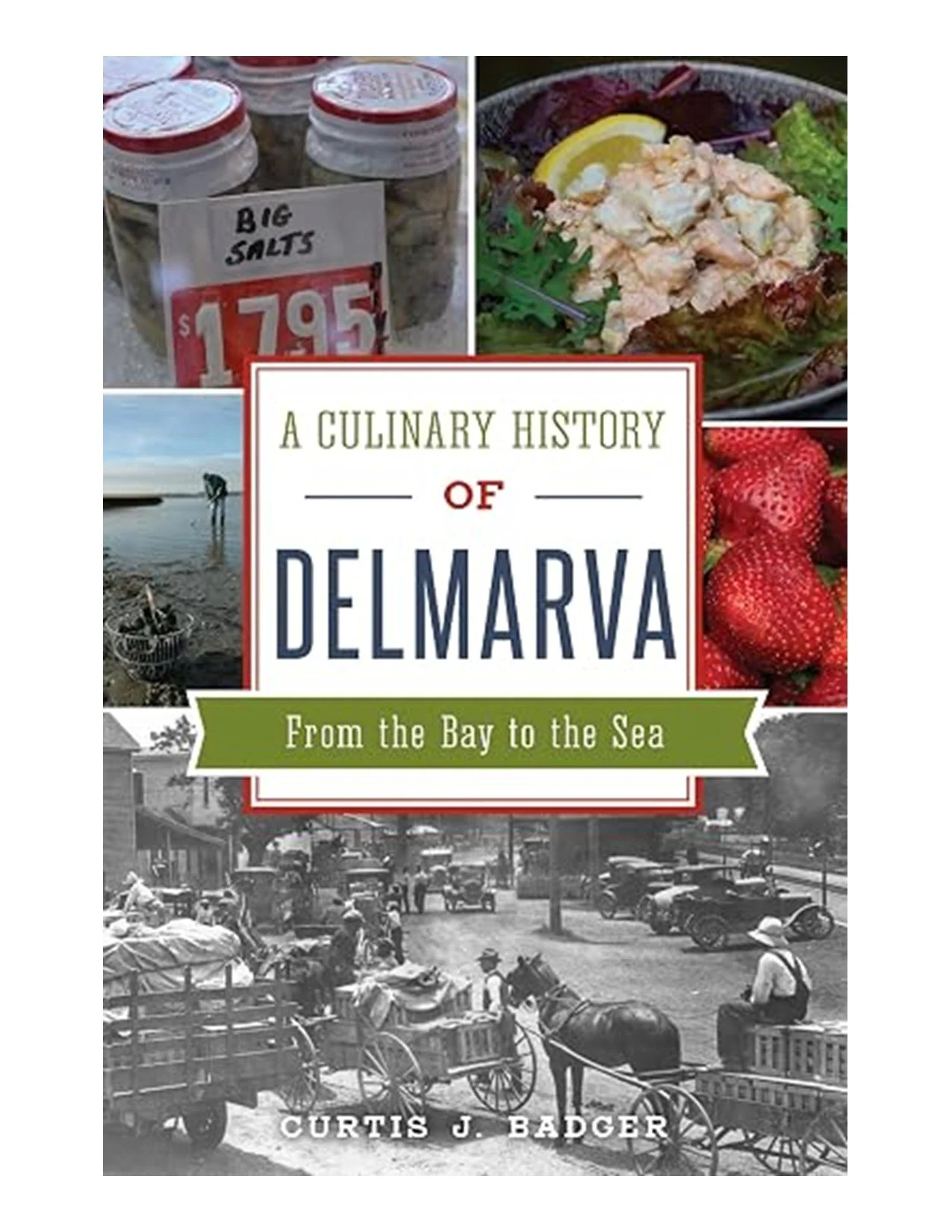 A Culinary History of Delmarva - From the Bay to the Sea by Curtis J. Badger
