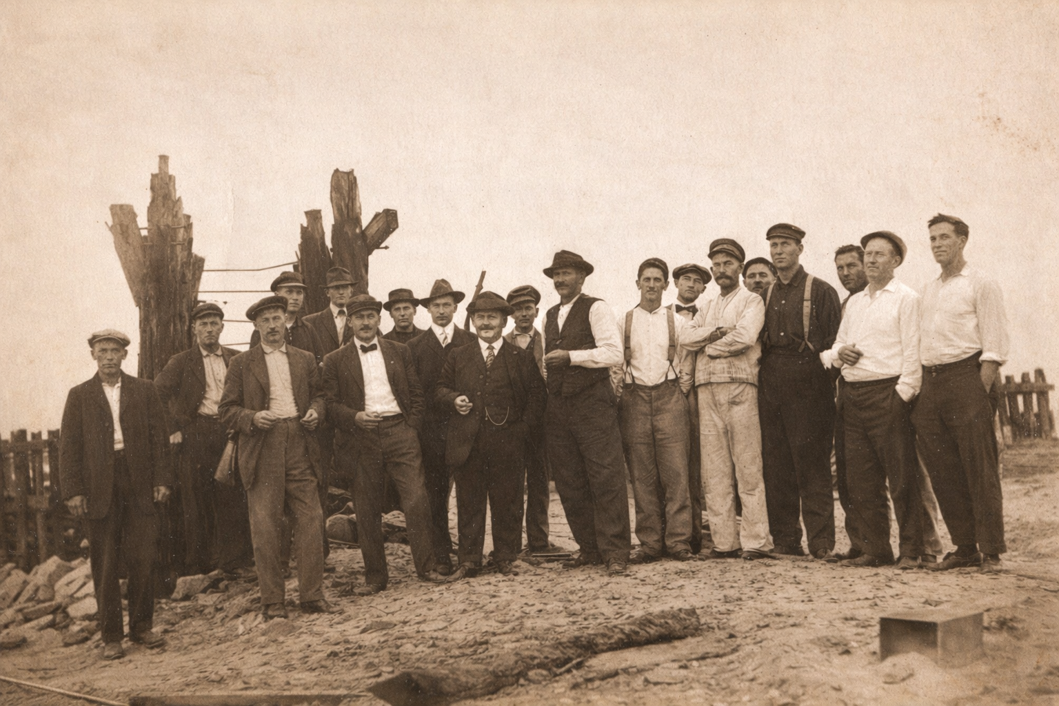 Life Saving Service and Massasoit Crews