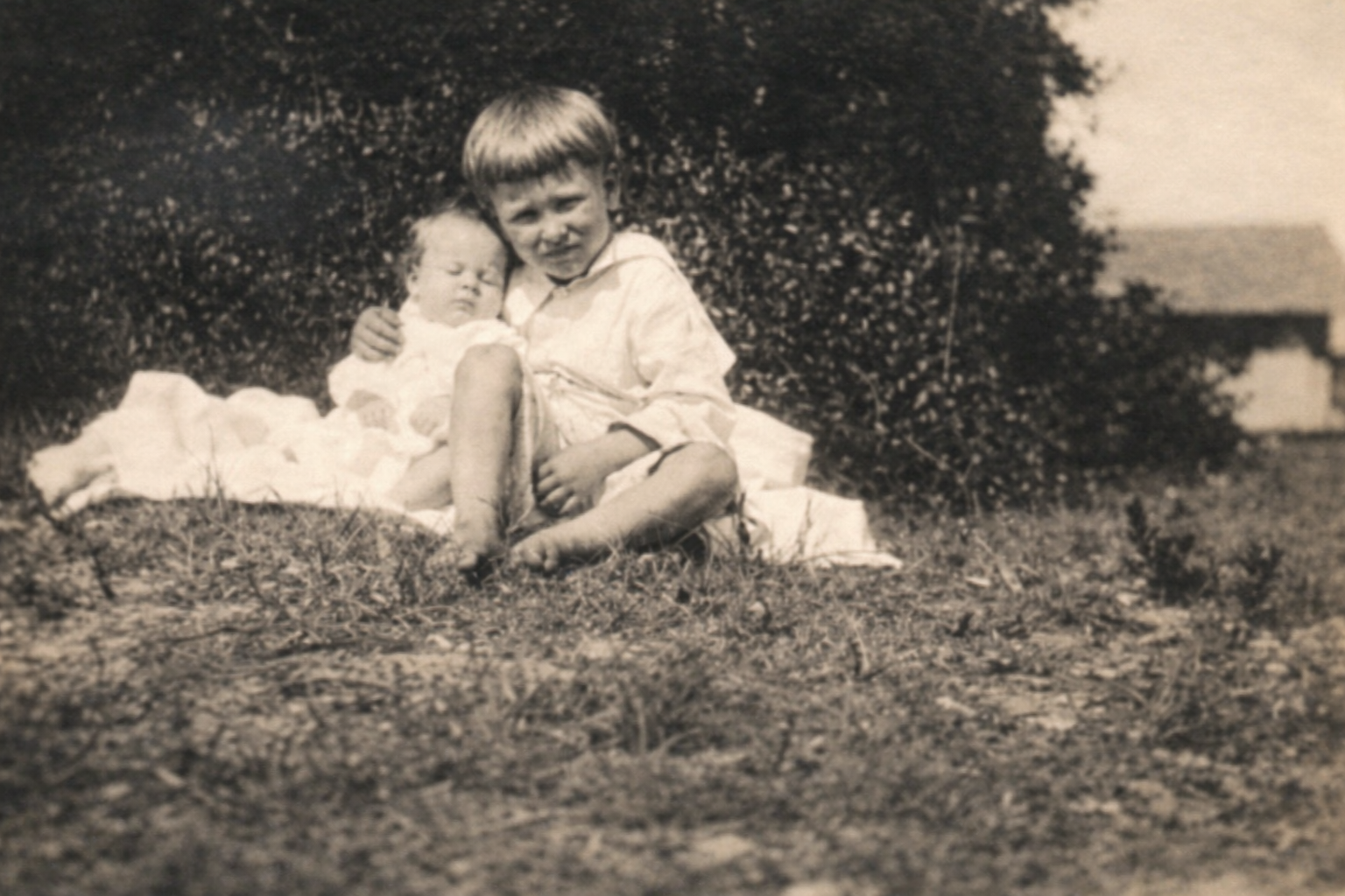 Granville F. with sister Alice Steven Hogg