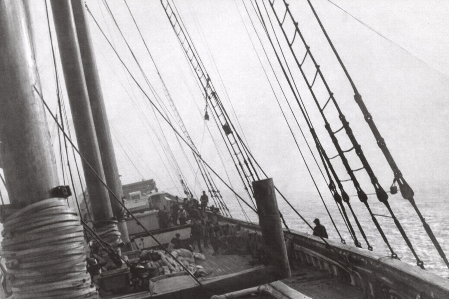 Deck of Schooner Massasoit