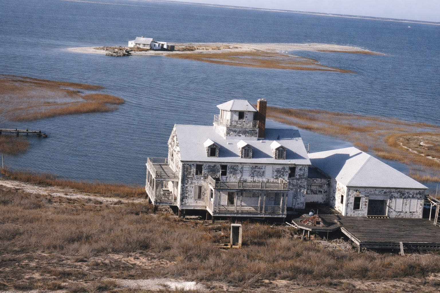 Cobb Island Coast Guard Station and Cardwell Cottage