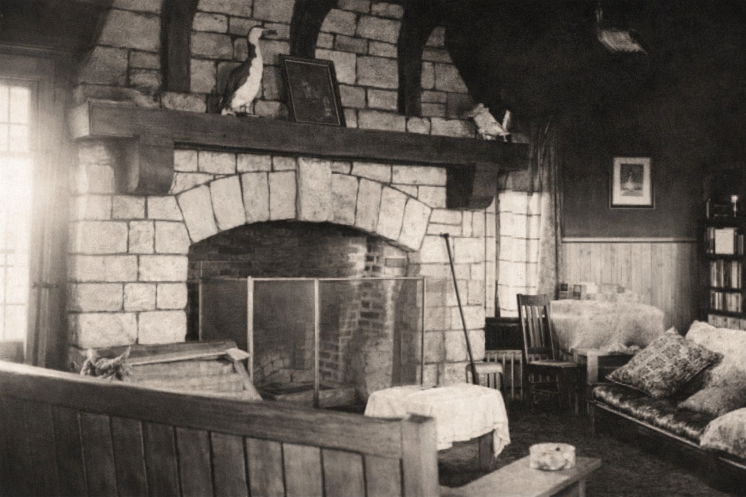 Smith Island bungalow living room