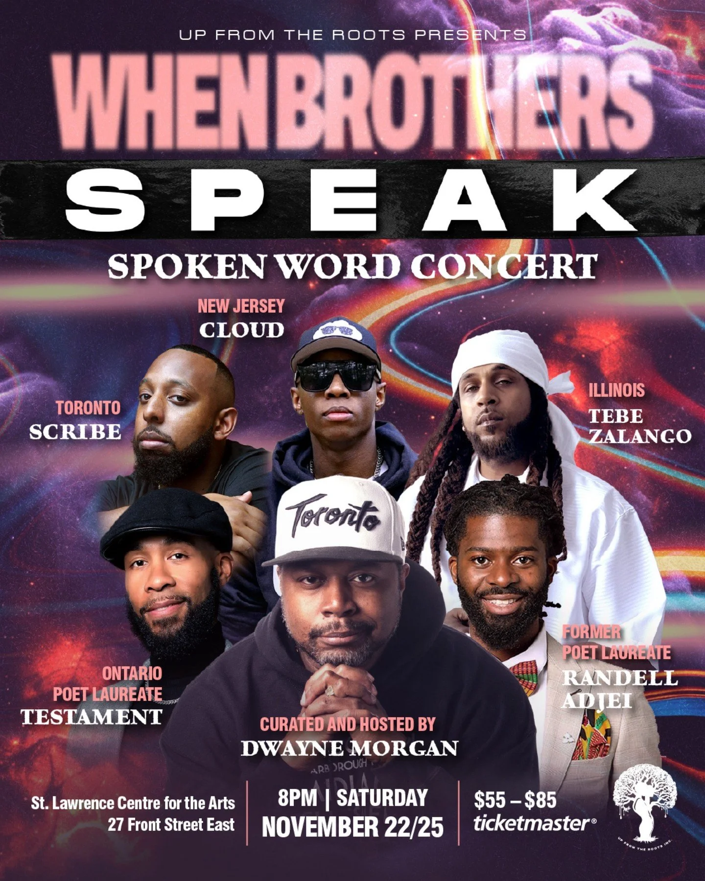 We are now one week away from the largest and longest running showcase of Black male spoken word artists in North America, When Brothers Speak.

In 1999, I crammed hundreds of people into The Comfort Zone, never fully realizing how important, and oft