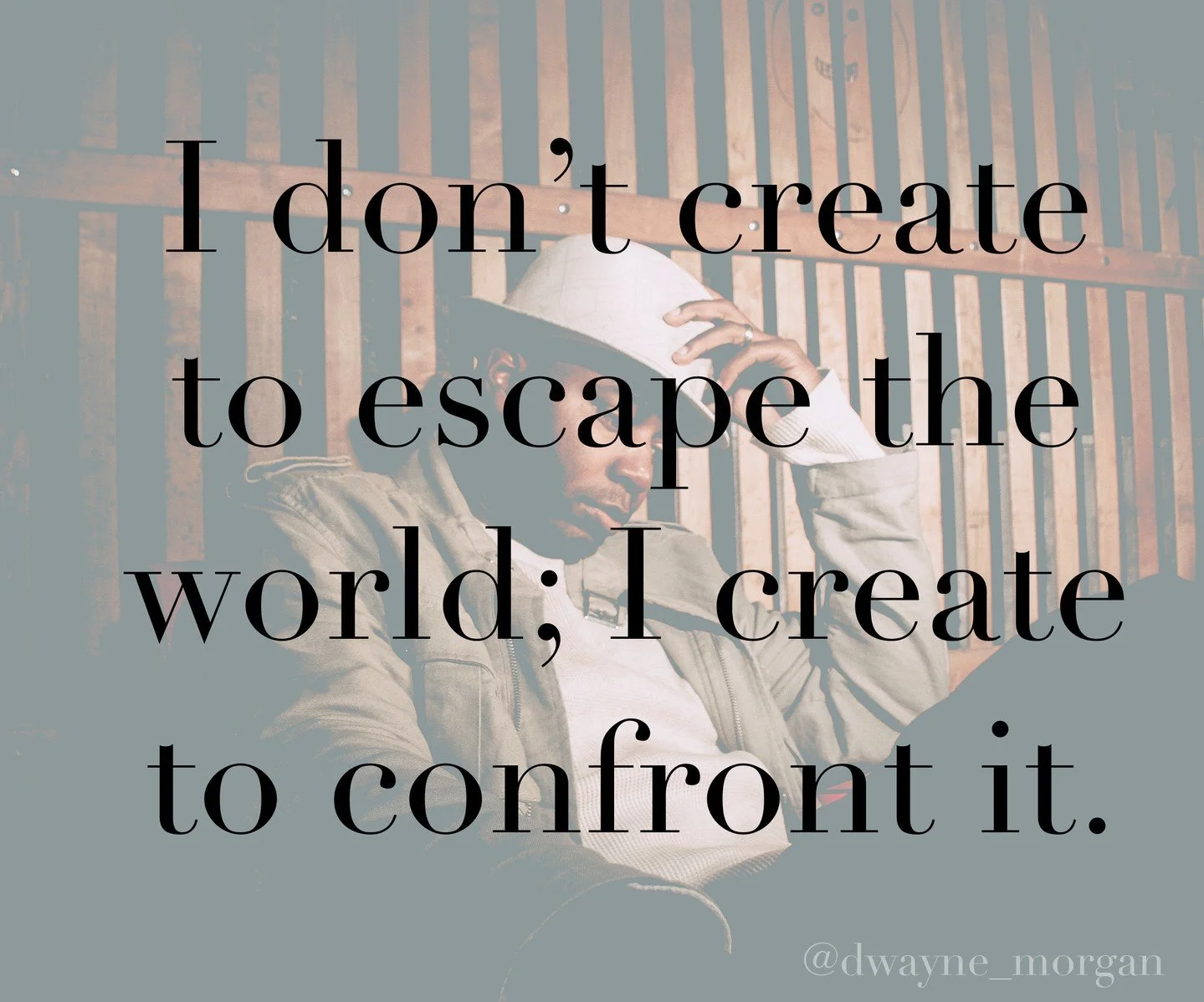 So much of my work is about confronting thoughts and experiences that have been a part of my journey. 

There is no going around, there is only going through. Whether good or bad, I create from the joy or mess I find around me in the moment.