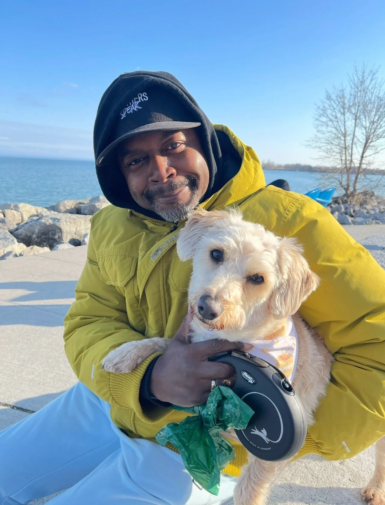 I&rsquo;ve spent my entire life afraid of dogs until this little guy and his brother melted my heart, and showed me a new reality. 

Today marks 4 years together, and I am so grateful for all of the love and lessons