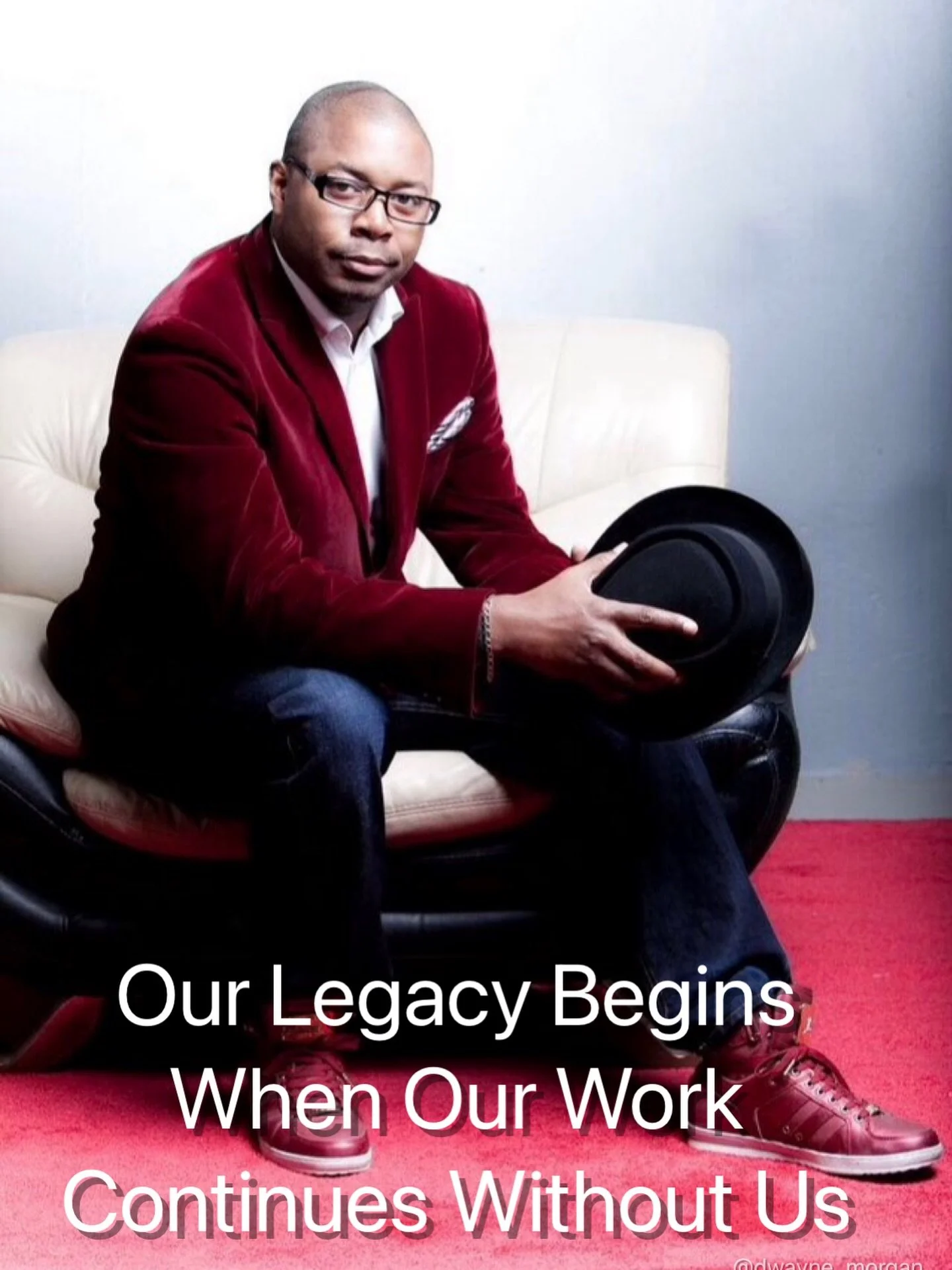 People often ask me what I want my legacy to be, but honestly, that&rsquo;s a conversation that will happen without me.

With all of the hats that I wear, I just try to do, give, and serve every day. How people make sense of that when I&rsquo;m gone 