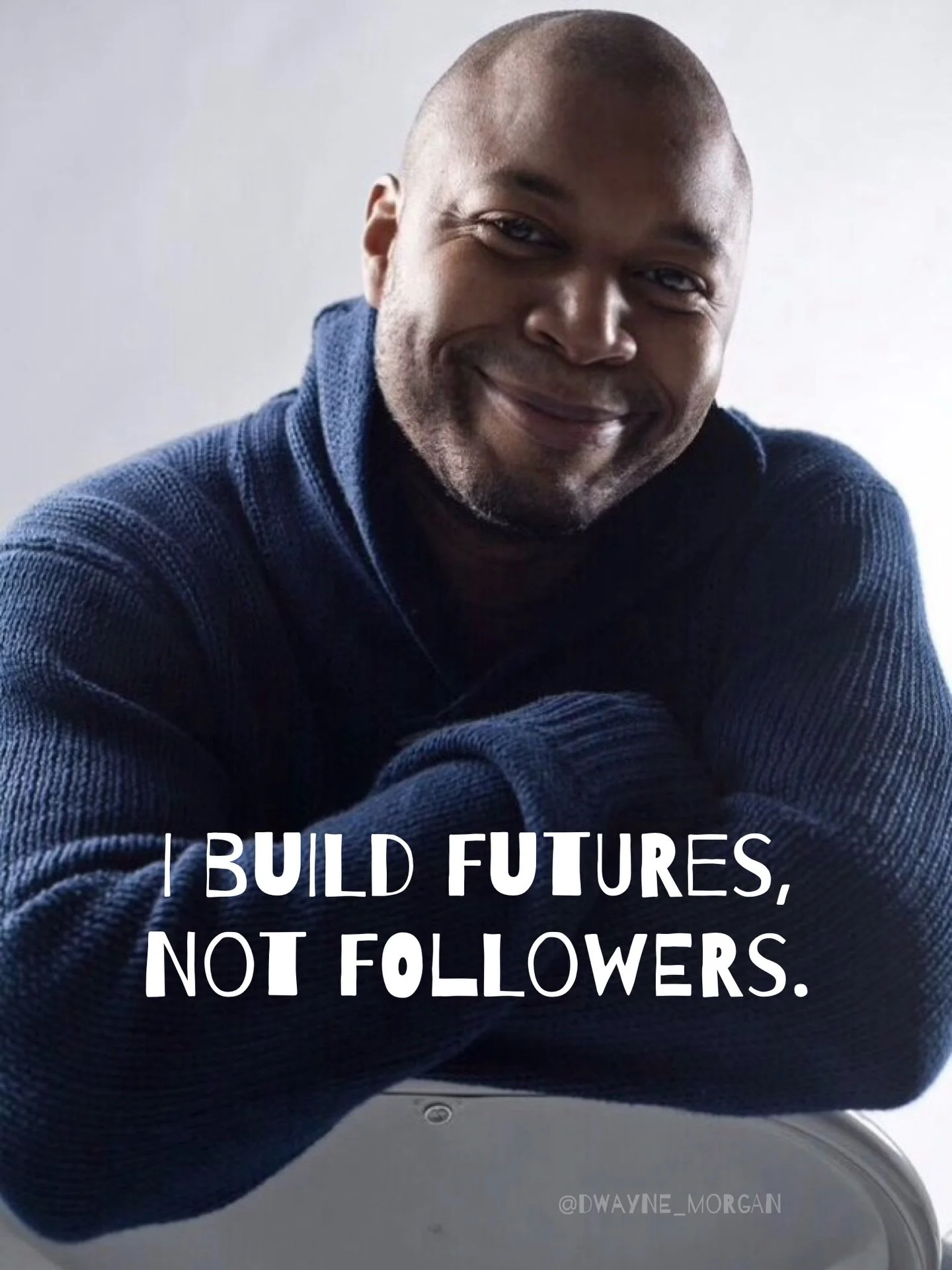 I&rsquo;ve never put a whole lot of weight on how many followers I have, because I put more time and effort into creating the future, and showing others how they can do so for themselves.