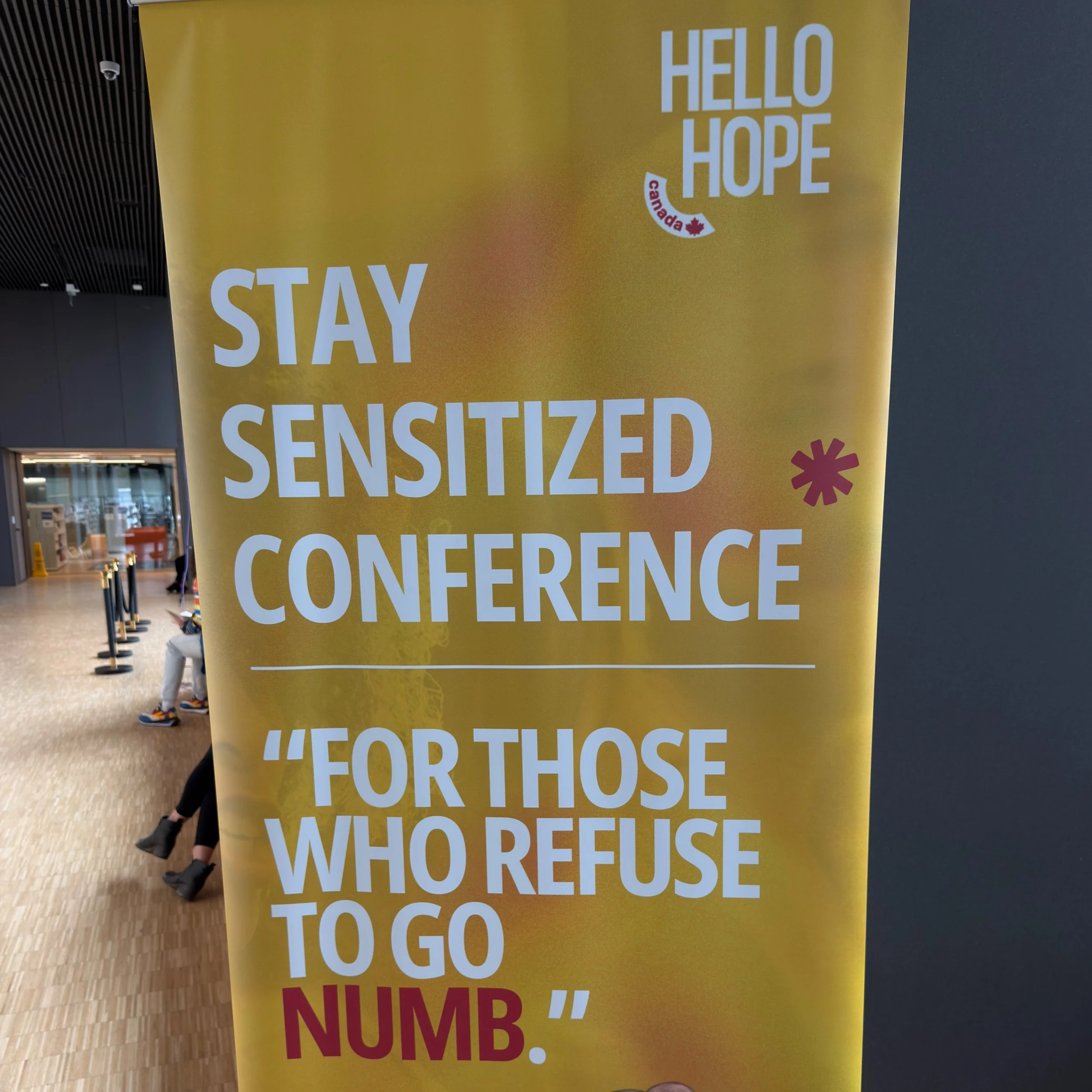 The Stay Sensitized Conference #ssc2026 was truly well done. 

Shout out to @officialaubreynoronha and the @hellohopecanada team, for all of the work that went into the planning and execution. 

There is still so much work to do, and it was awesome t