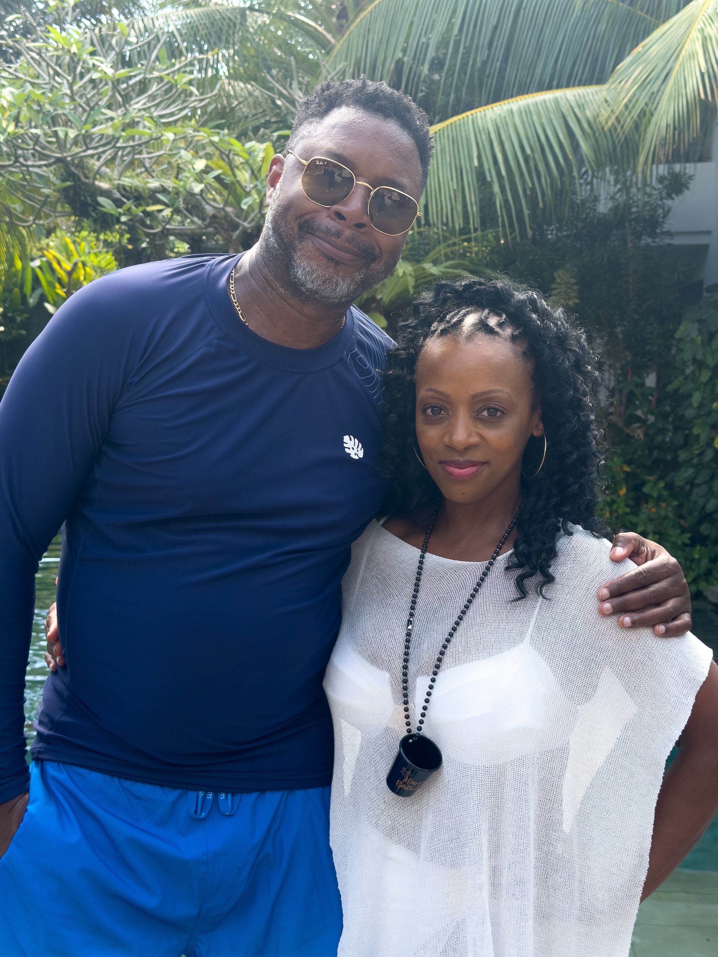 In Bali, celebrating a milestone birthday with @tracyvernonashley and crew